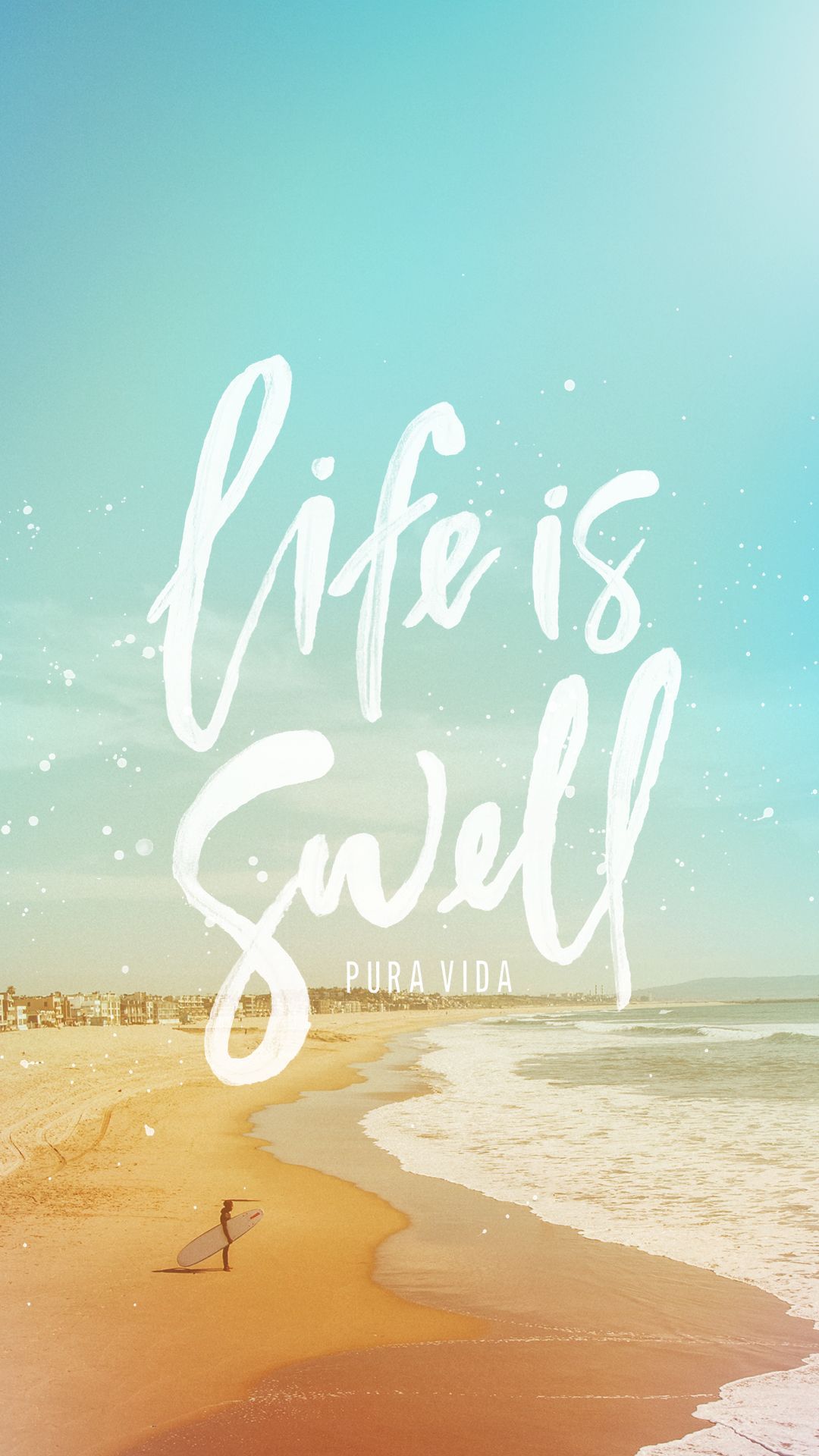 The Pura Vida Bracelets Blog is Swell Digi Downloads. Background phone wallpaper, Summer wallpaper, Wallpaper iphone summer