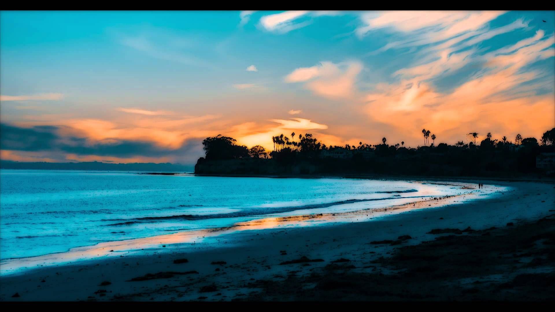 Santa Barbara Sunset Timelapse. Best travel sites, Beach santa
