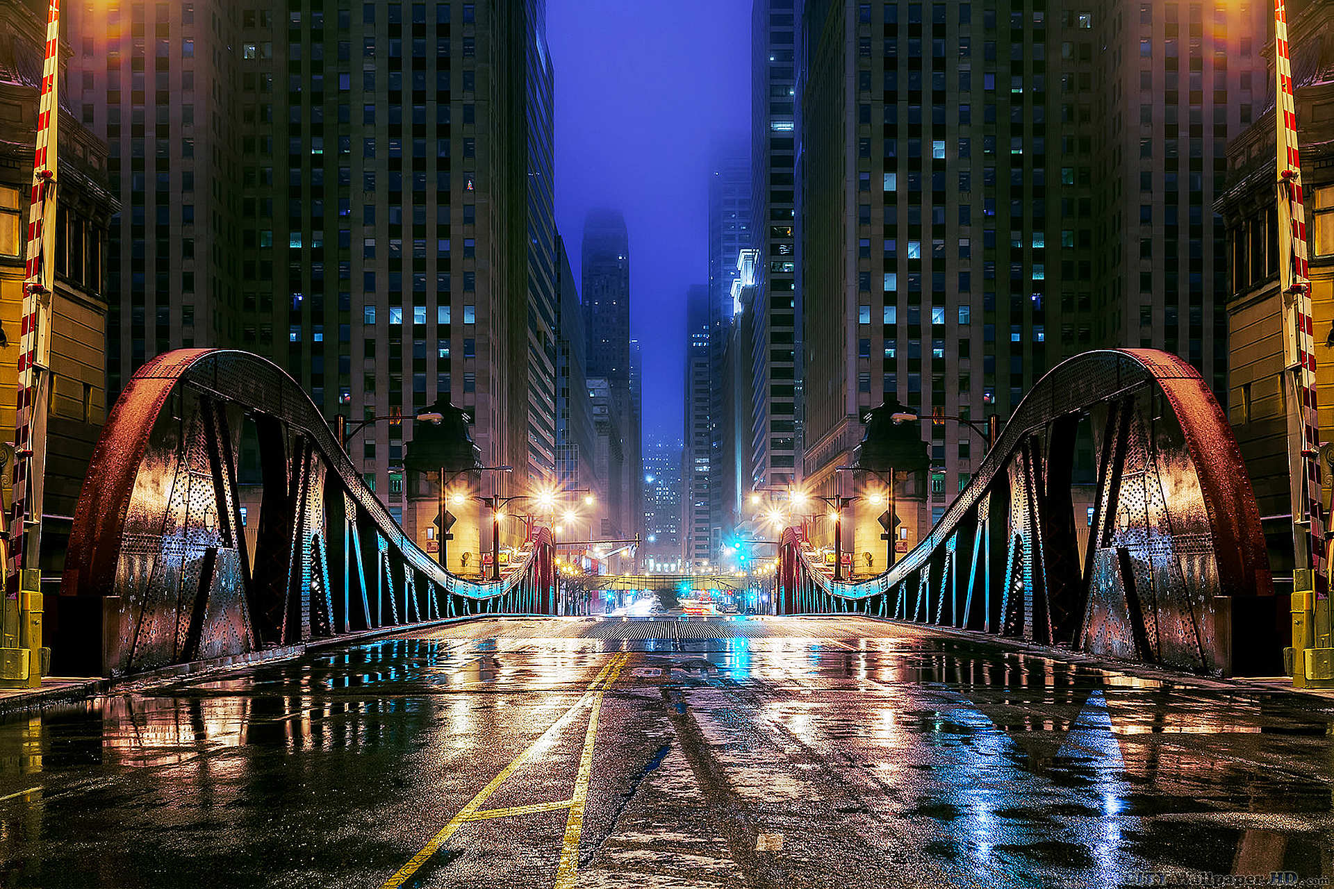 Chicago wallpaper. Widescreen image cities in the world to your