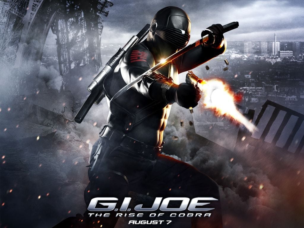 Snake Eyes promotion for G.I. JOE: THE RISE OF COBRA 2009