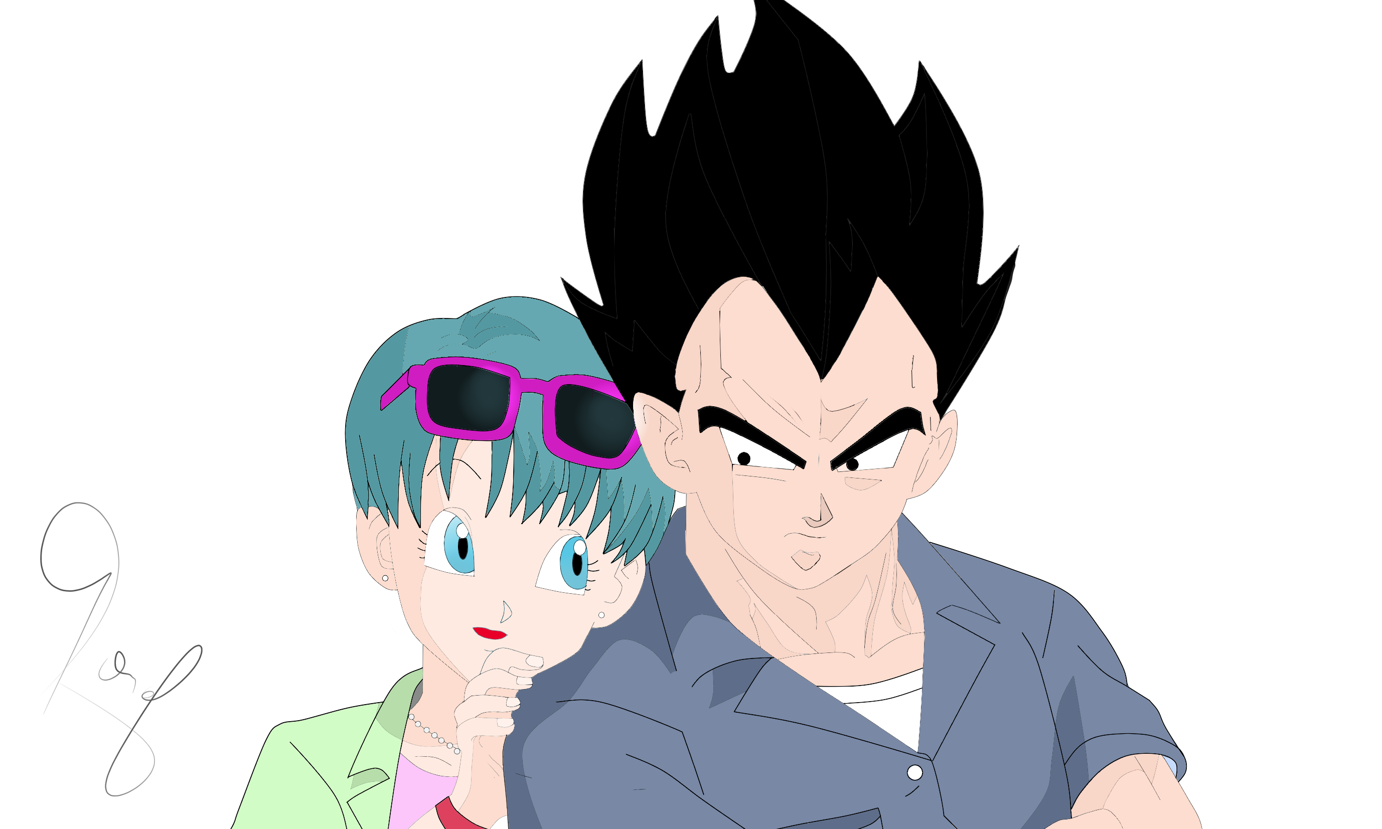 Vegeta And Bulma Wallpapers Wallpaper Cave 