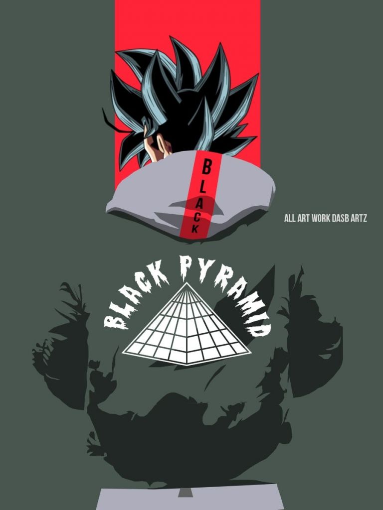 Free download GOKU BLACK PYRAMID Goku in 2019 Dope art Chris brown