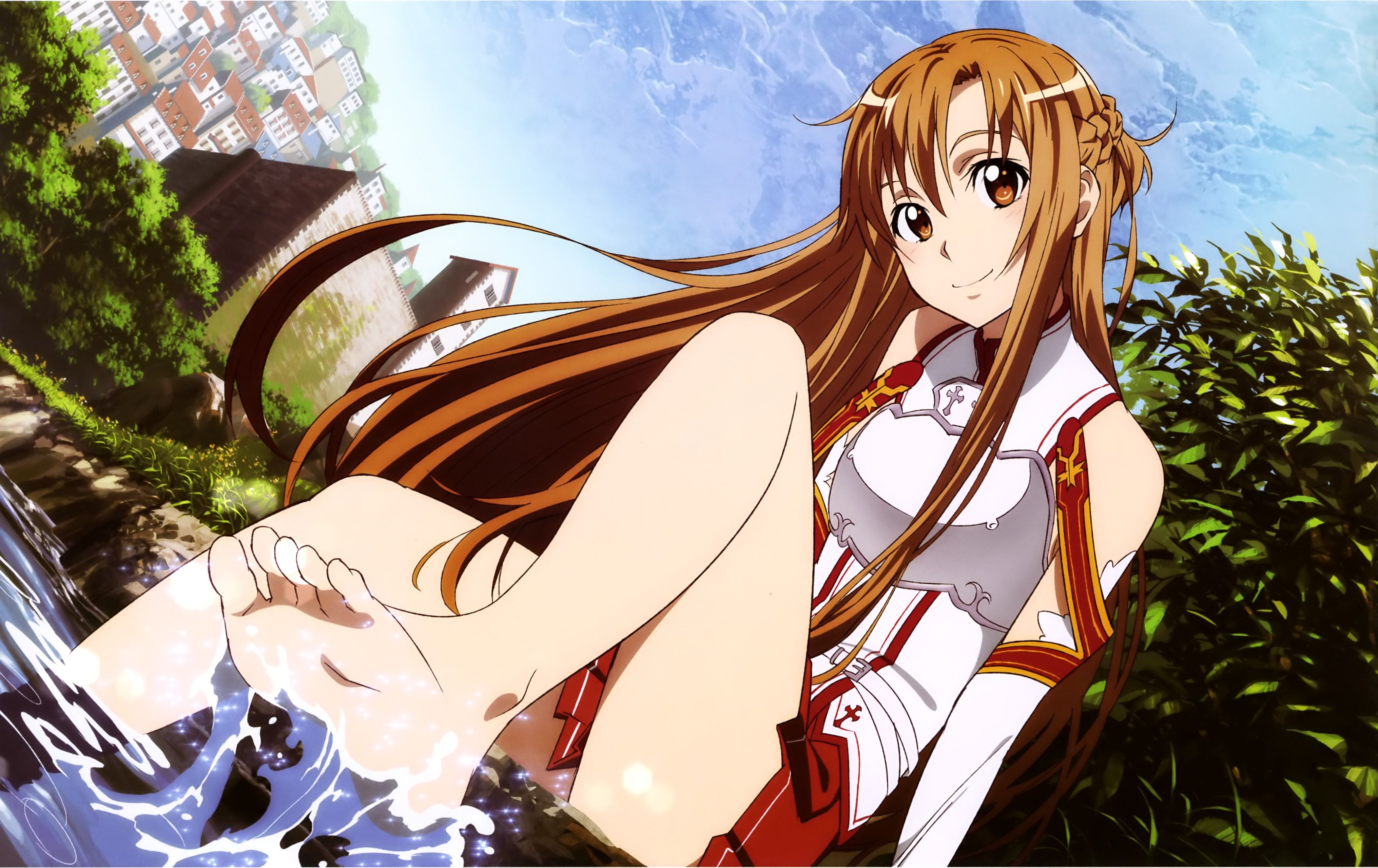 Asuna Yuuki Sword Art Online Anime Wallpaper