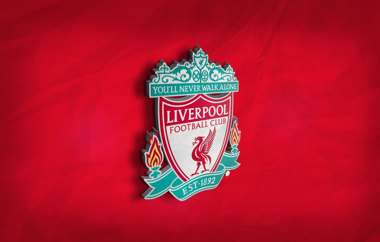 Wallpaper wallpaper, sport, football, Premier League, England, Liverpool FC, 3D logo image for desktop, section спорт