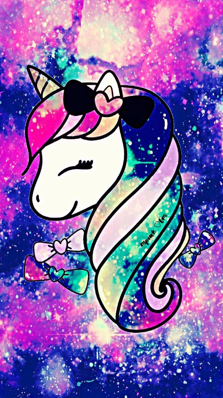 Unicorn Cutie Galaxy Wallpaper .com