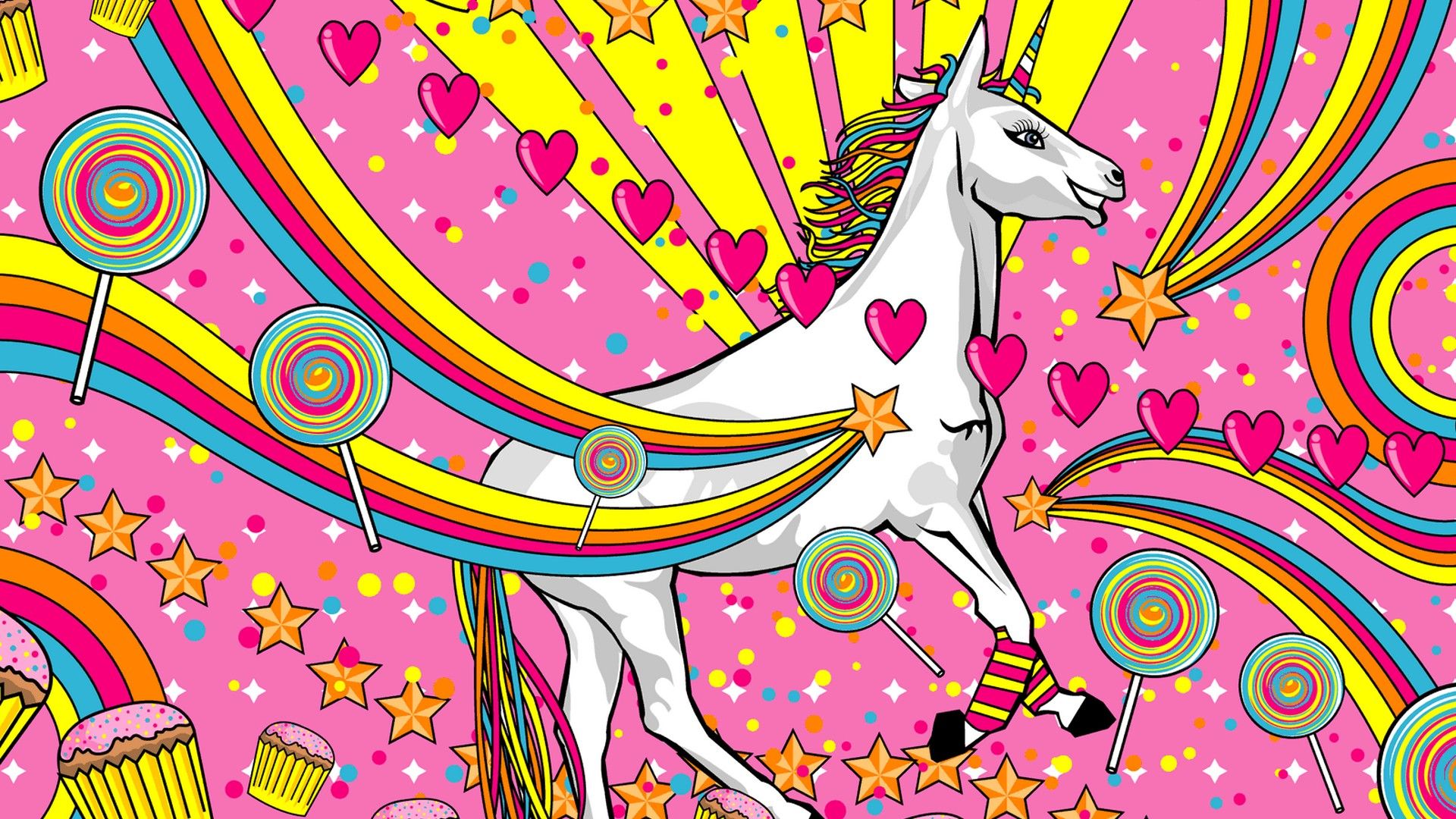 100 Pink Unicorn Wallpapers  Wallpaperscom