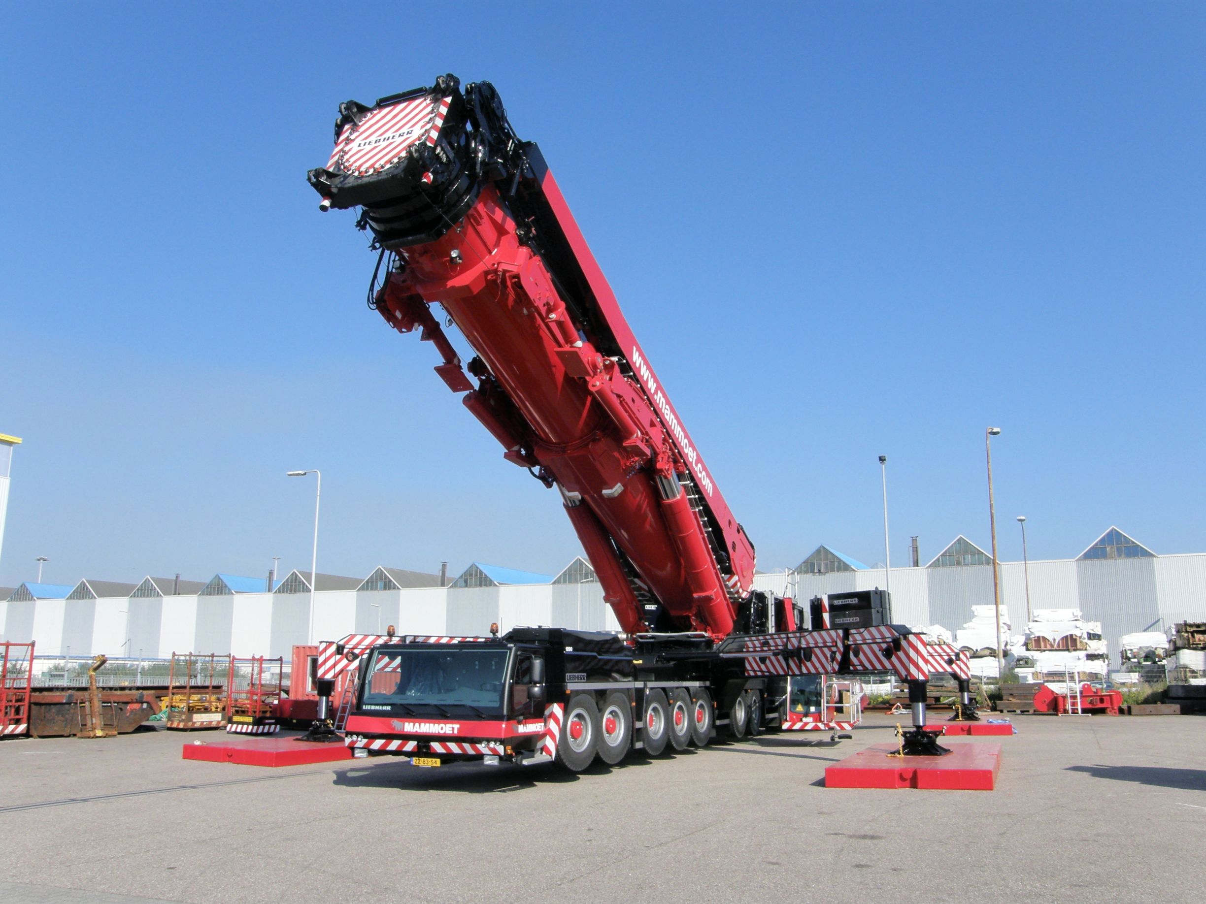Liebherr Crane in Action
