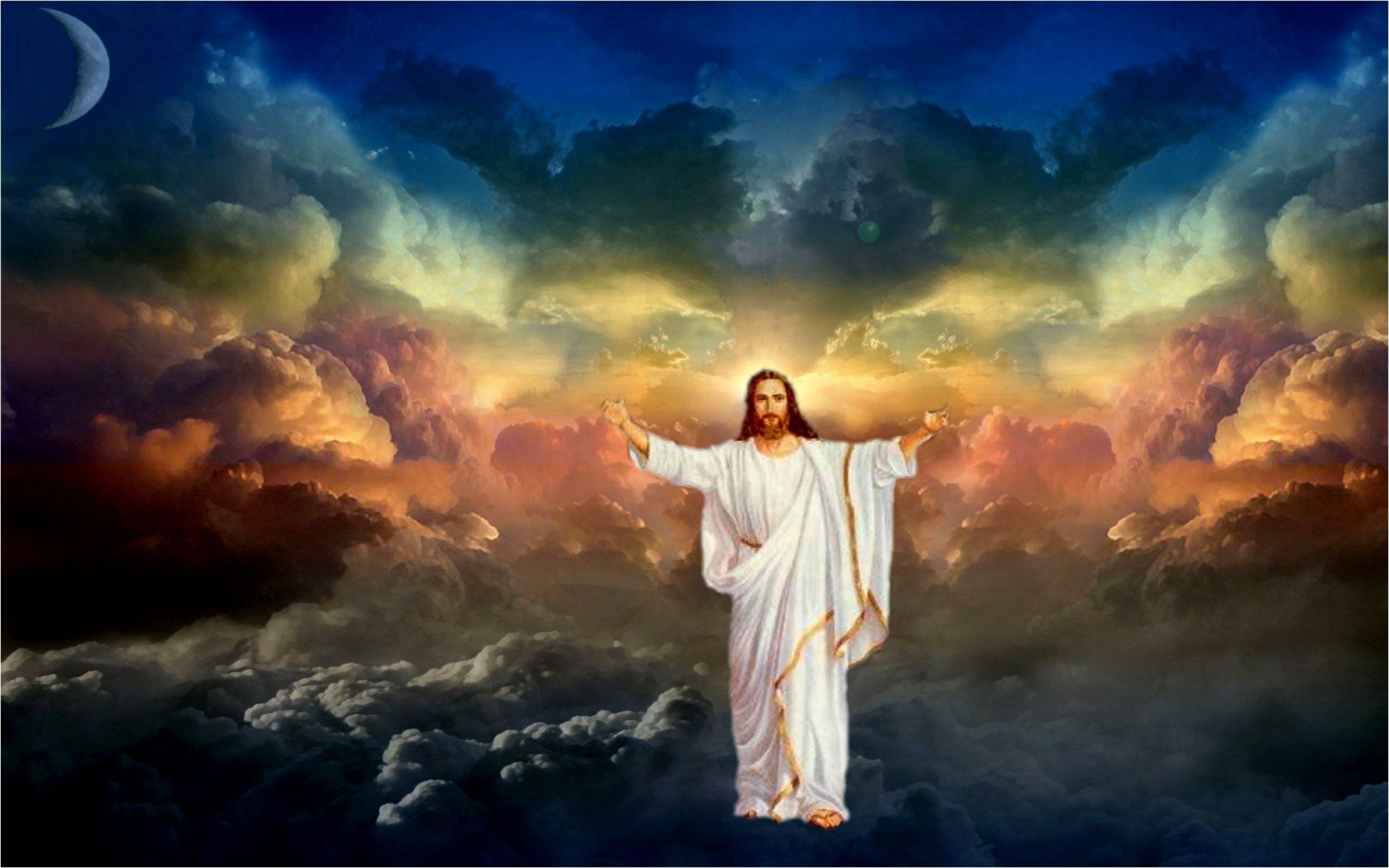 Picture Heaven Jesus. Ascension Heaven Jesus Gospel Christ HD