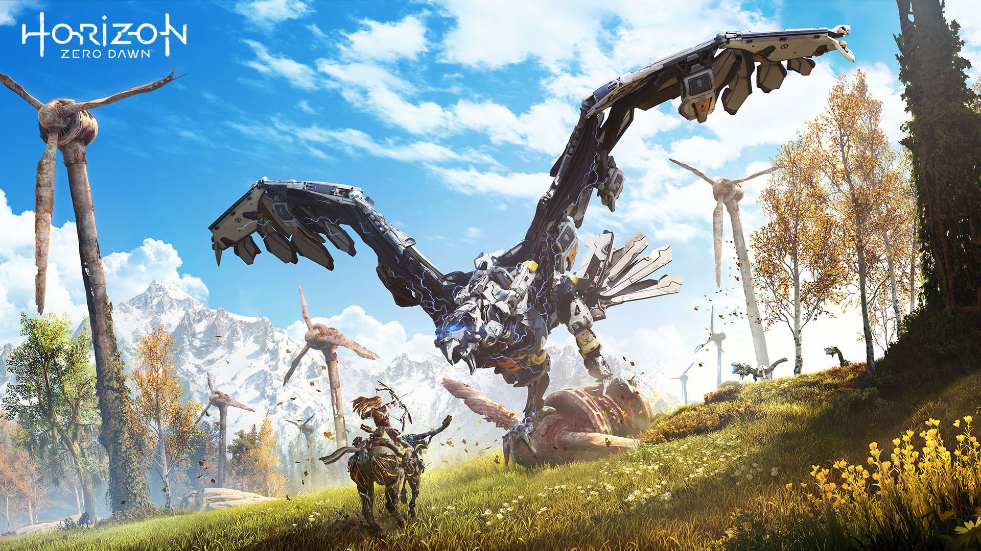 Horizon Zero Dawn Thunderhawk Wallpaper