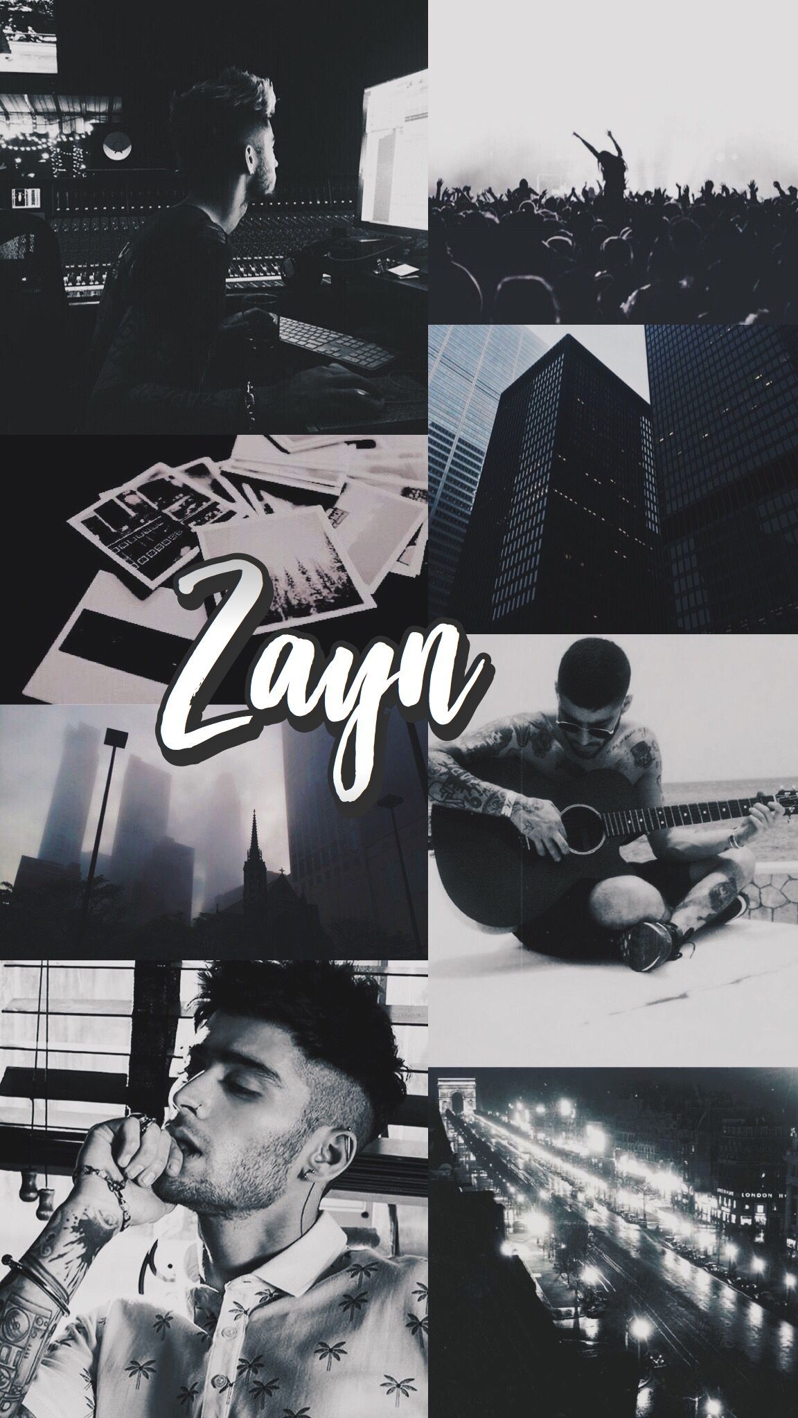 ZAYN // black & white aesthetic. Wallpaper ponsel, Ketombe