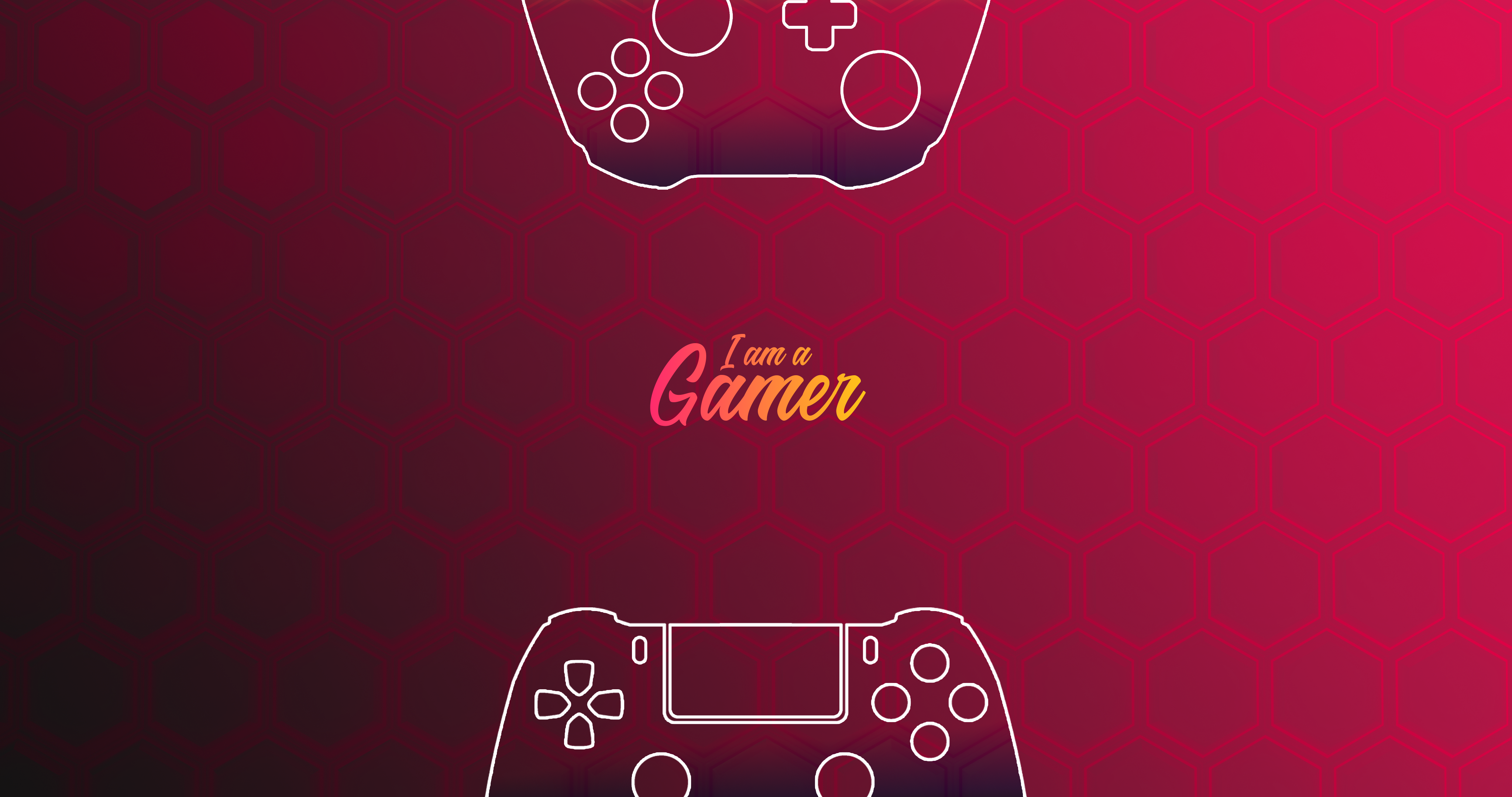 I am a Gamer (Girl) 4k Ultra HD Wallpaper