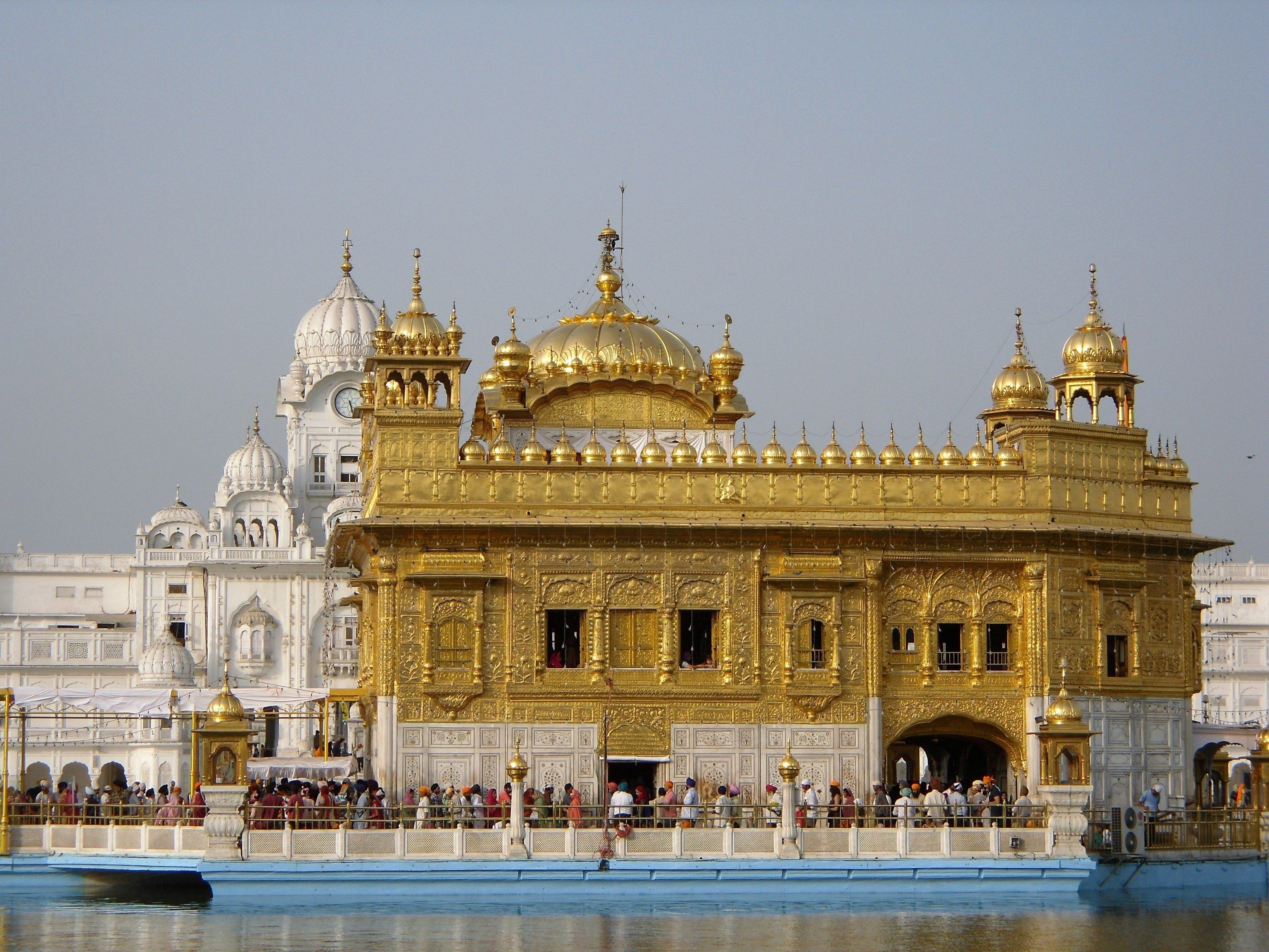 Download 3072x2304 Sikh Gurdwara Golden Temple wallpaper