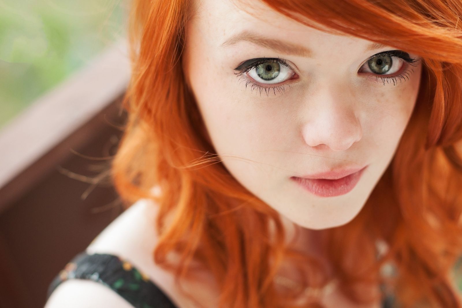 Cute Redhead Girl Wallpaperx1067