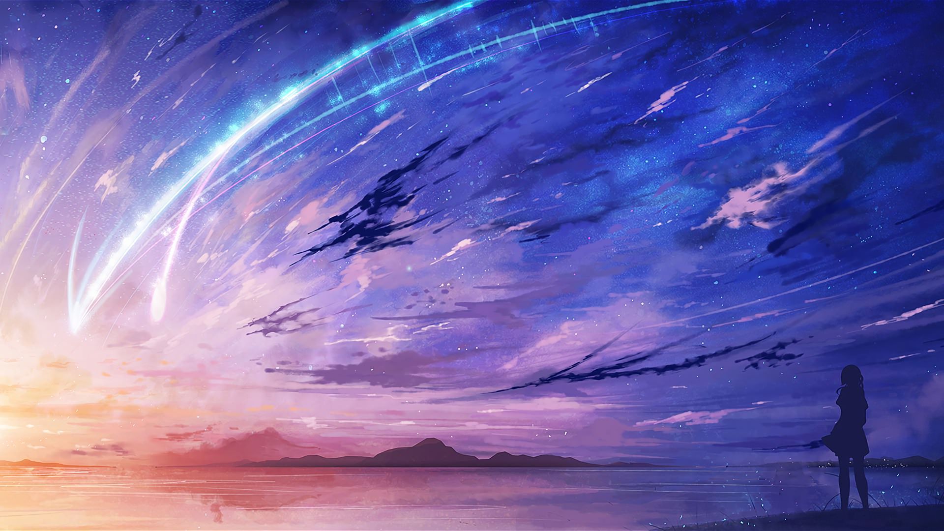Your Name Anime Landscape Wallpaper Free Your Name Anime Landscape Background - Landscape wallpaper, Scenery wallpaper, Anime scenery