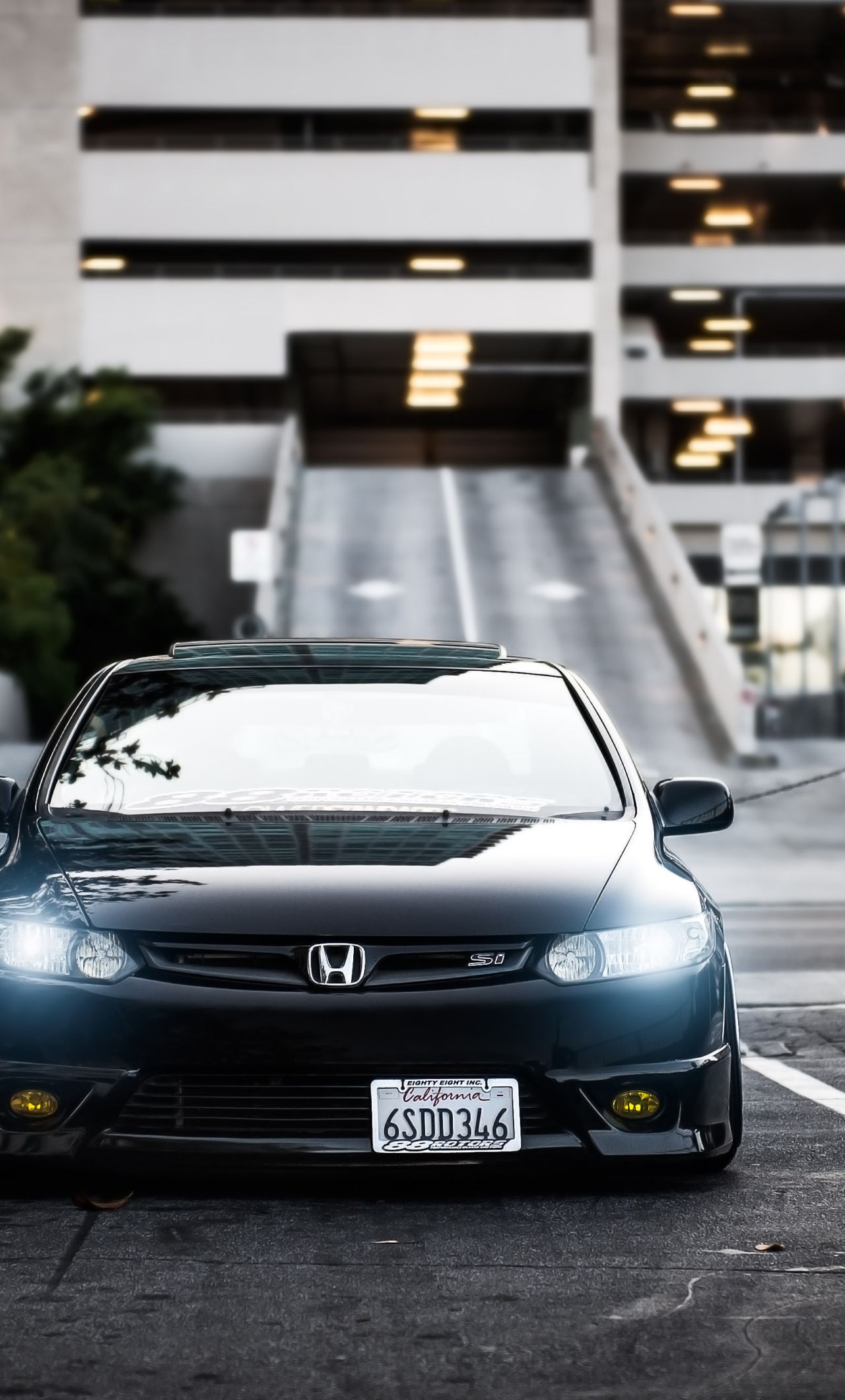 honda, civic, si iPhone 6 plus Wallpaper, HD Cars 4K