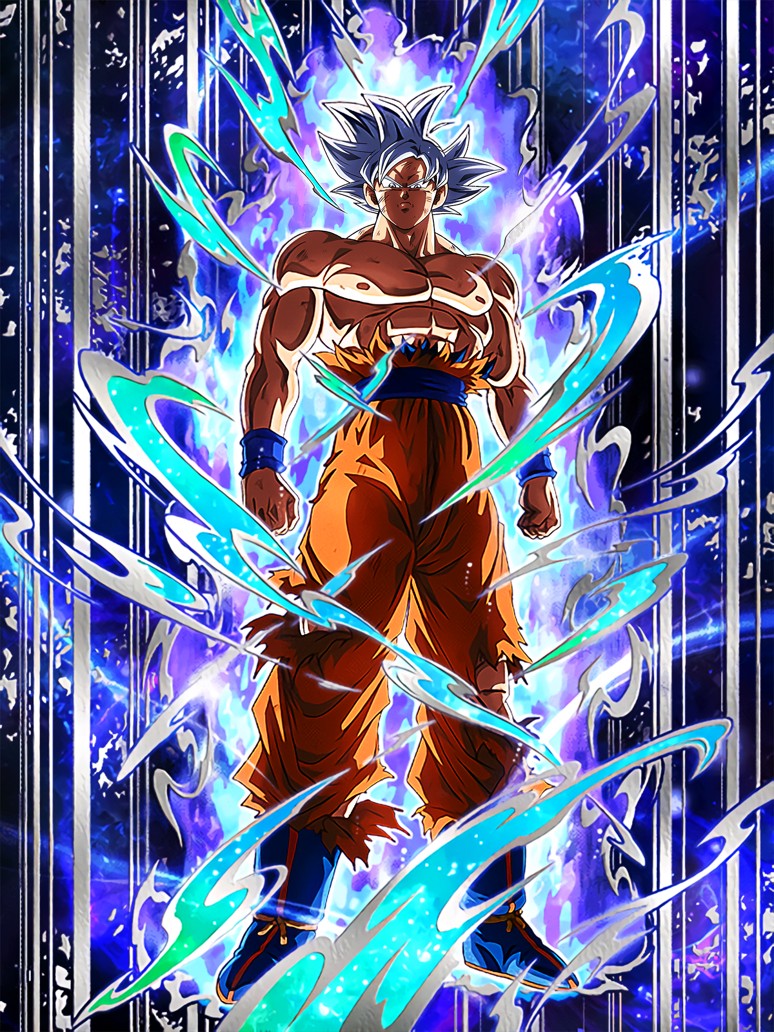 Ultra Instinct Goku TUR Transformation Art in HD!