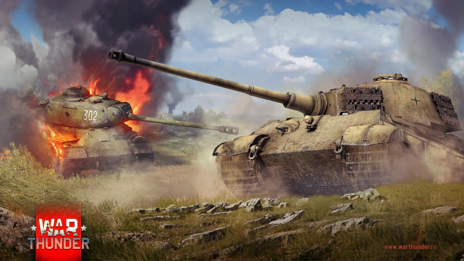 War Thunder, Tank, IS Tiger II, Gaijin Entertainment HD