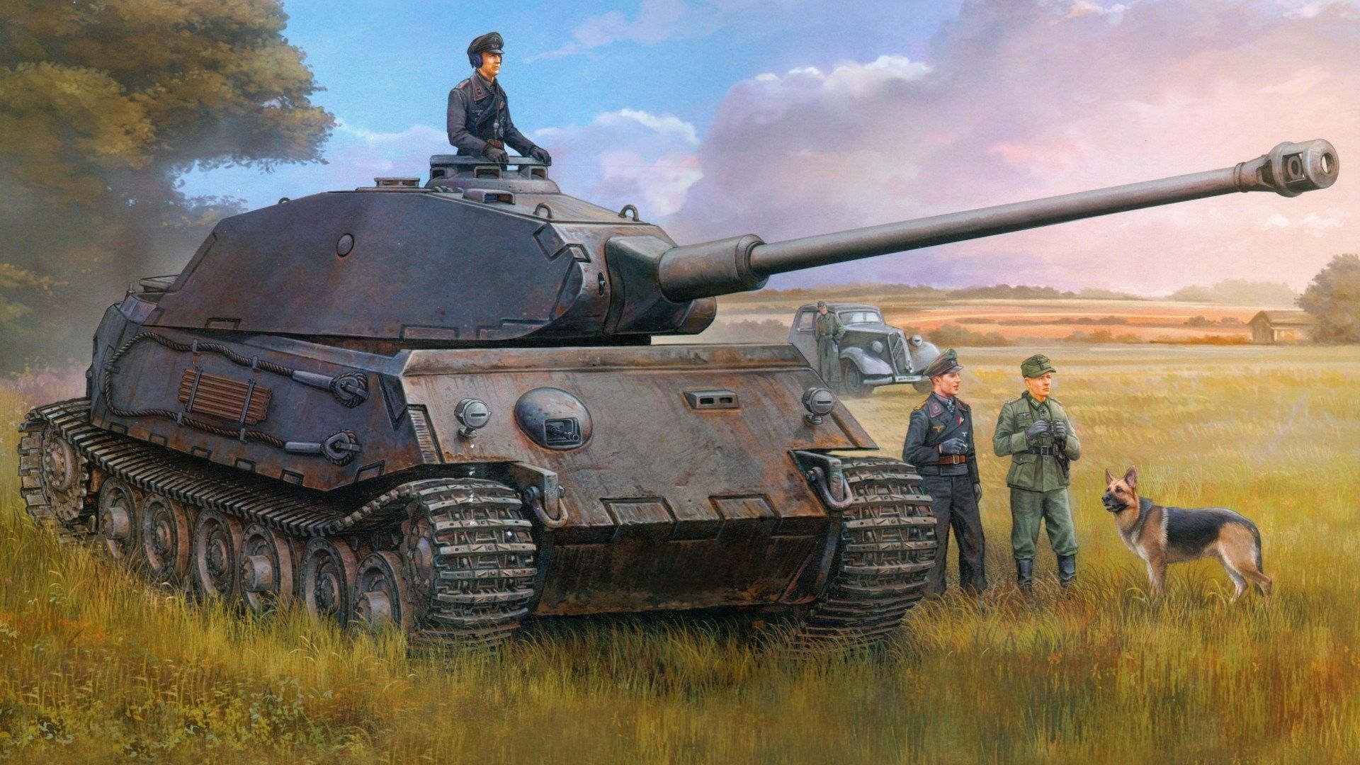 Tiger Tank Wallpaper