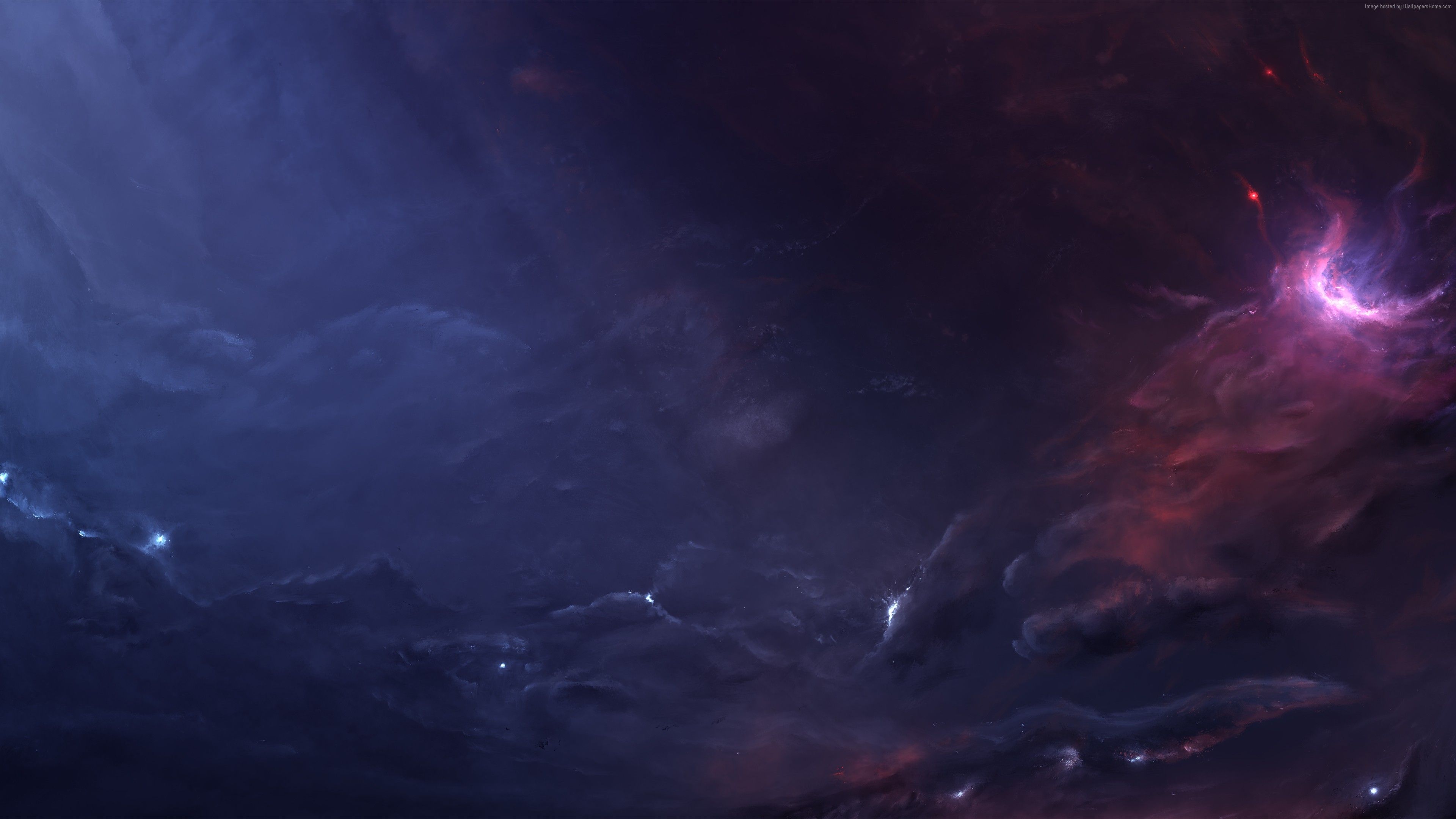 Nebula in space Wallpaper 8k Ultra HD ID:3906