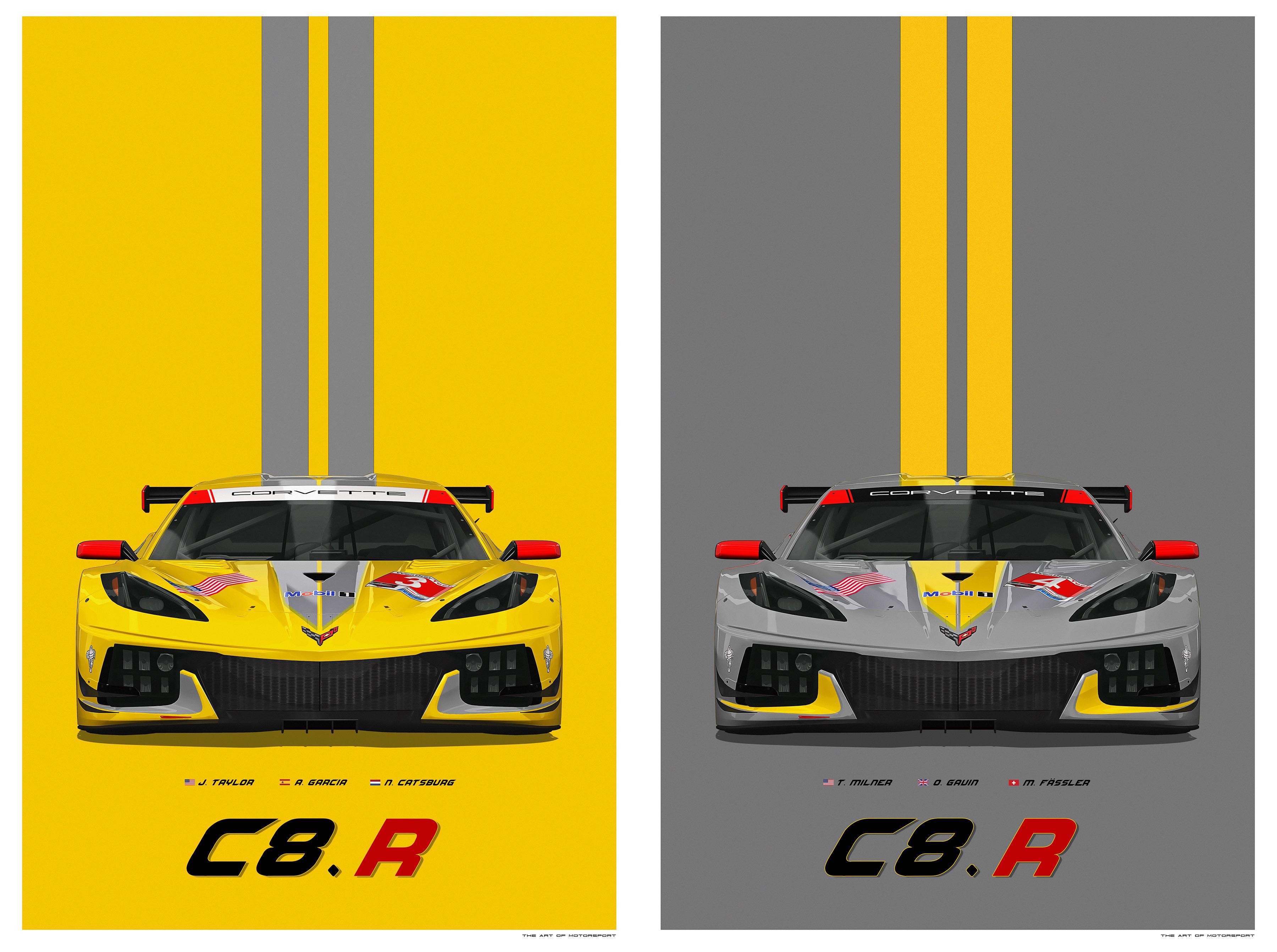 Made some C8.R wallpapers. 