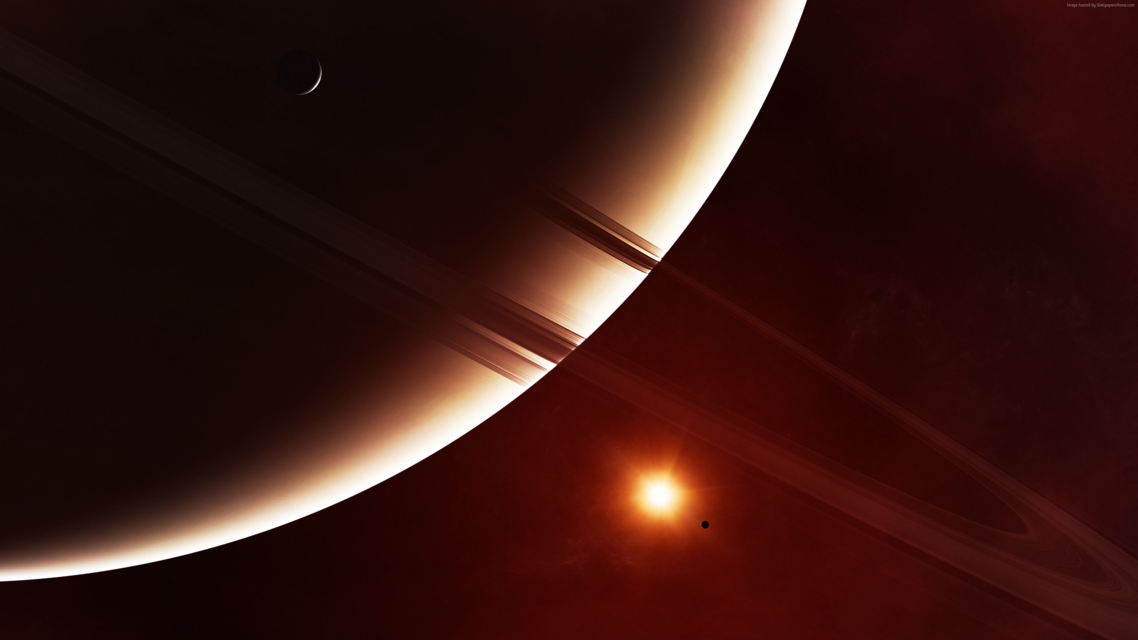 Wallpaper Saturn, planet, 8k, Space Wallpaper Download