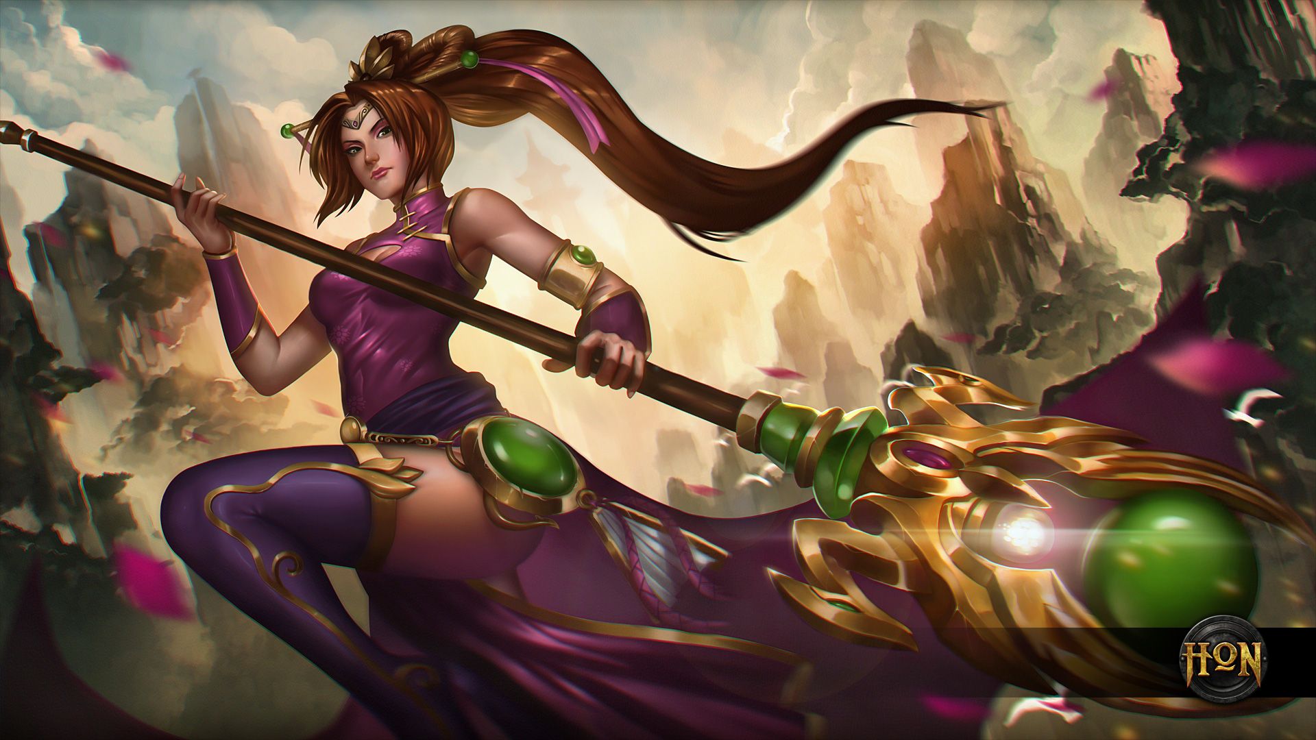Diao Chan Empath Wallpaper. Heroes of Newerth Lore
