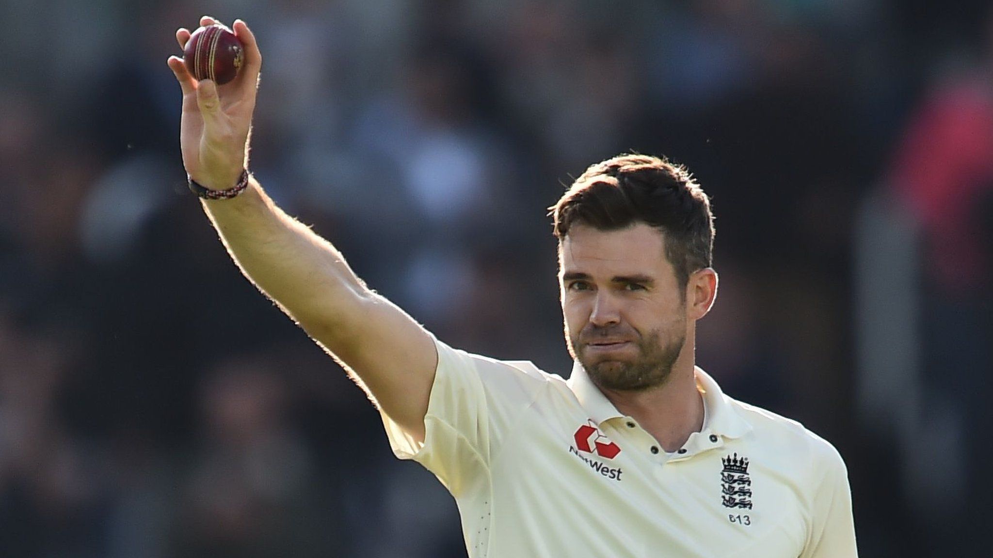 James Anderson: England bowler regains number one Test ranking