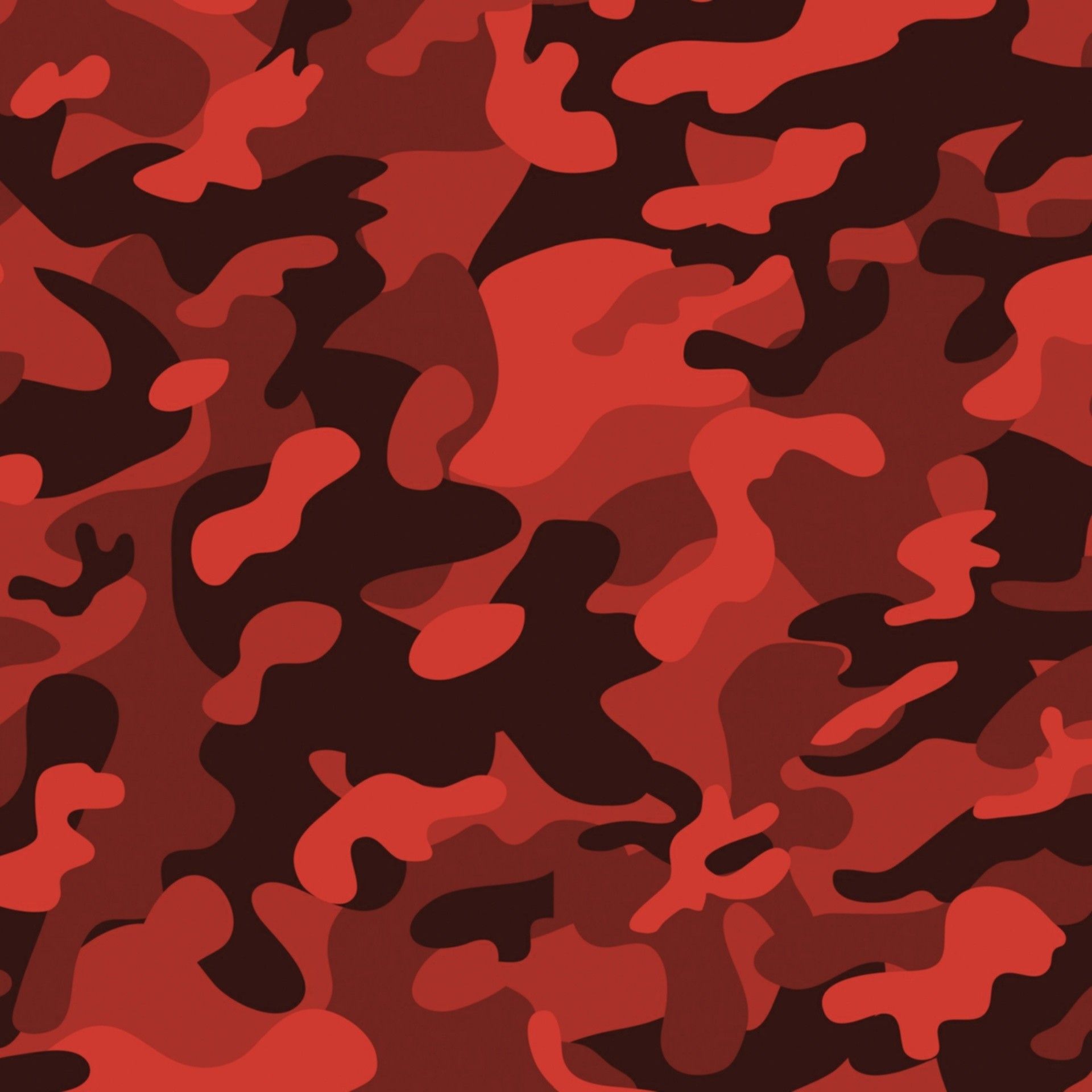 Orange Camo Wallpaper
