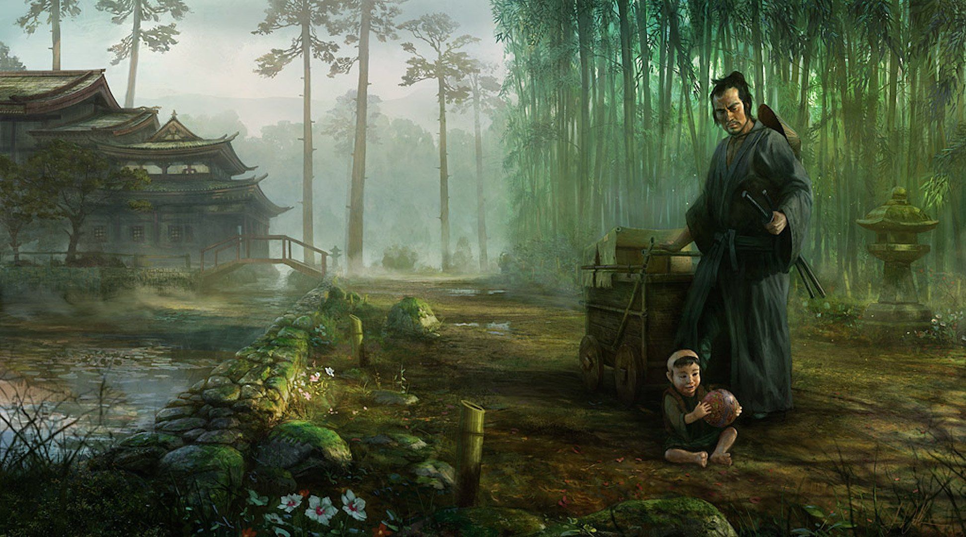 Lone Wolf and Cub Wallpaper. Alone