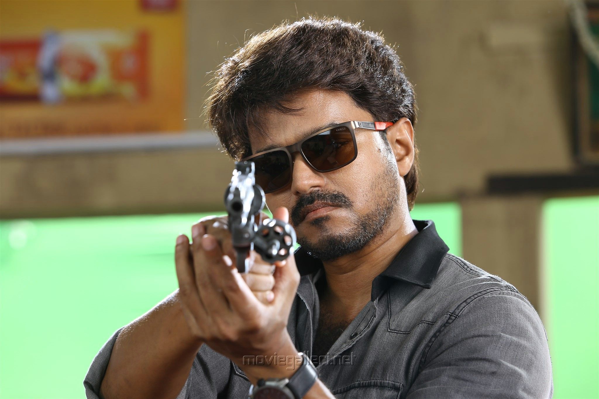 Agent Bairavaa Movie Image. Vijay. Keerthy Suresh. New Movie