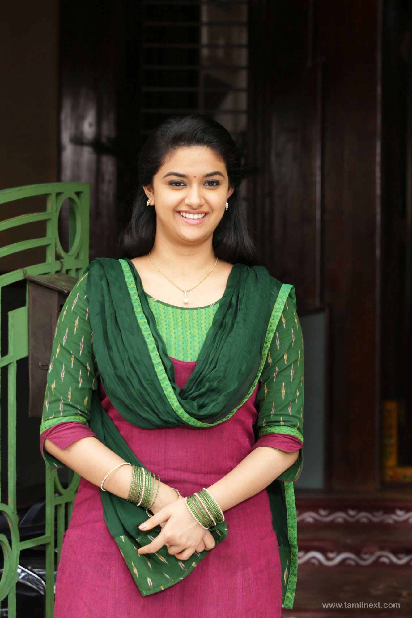 Actress Keerthy Suresh from Bairavaa Stills