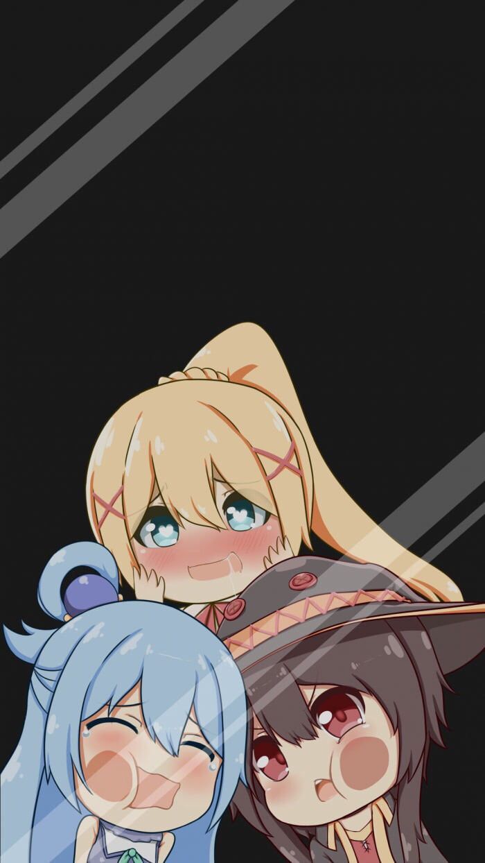 Konosuba wallpaper. Seni animasi, Animasi, Gambar