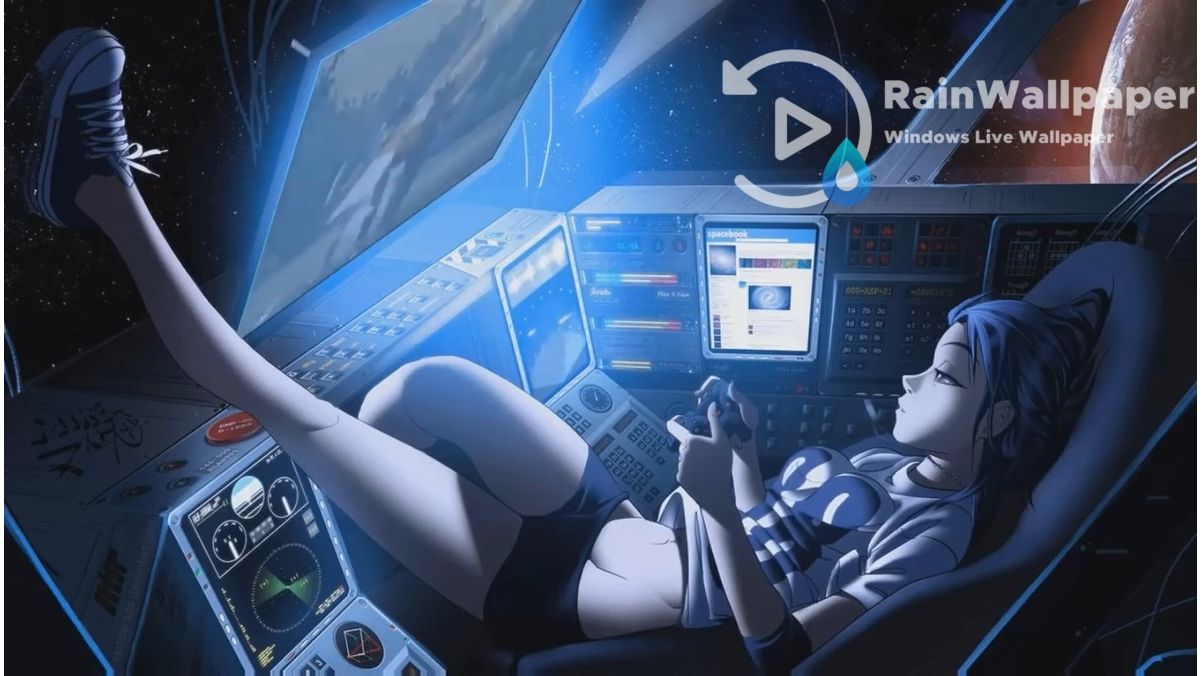 Space Gaming Girl Anime
