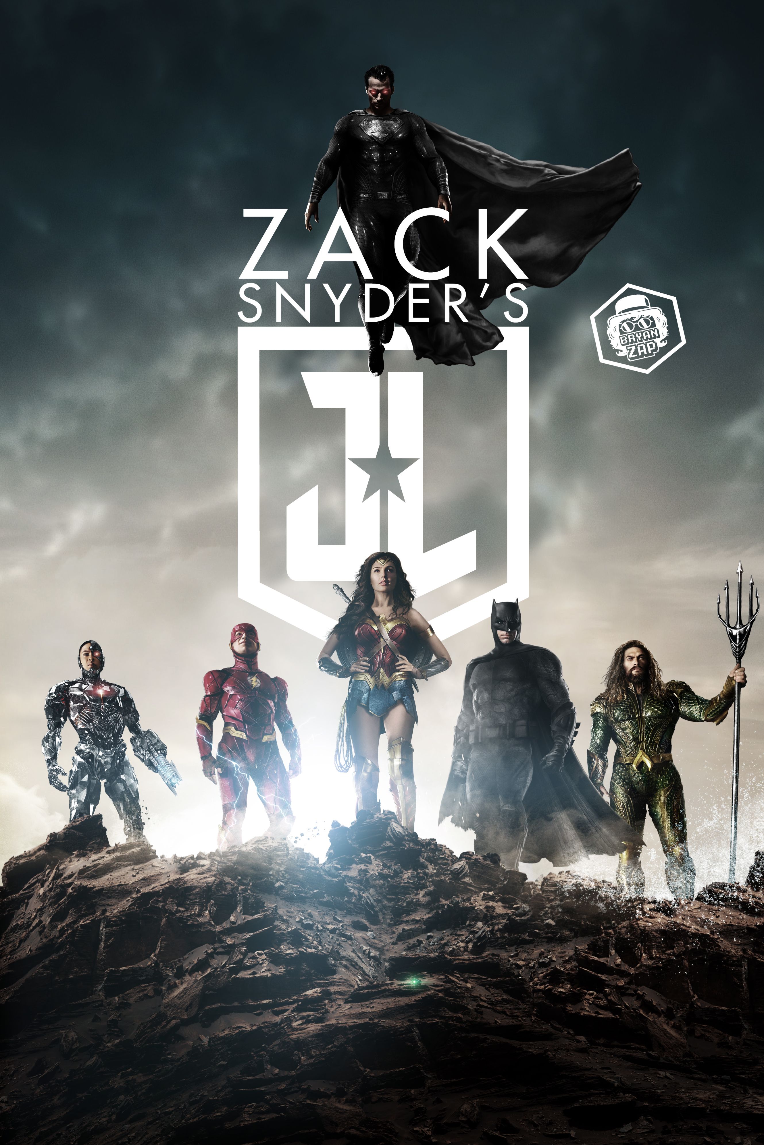 Zack Snyder's Justice League Poster FanArt Wallpaper, HD Movies 4K