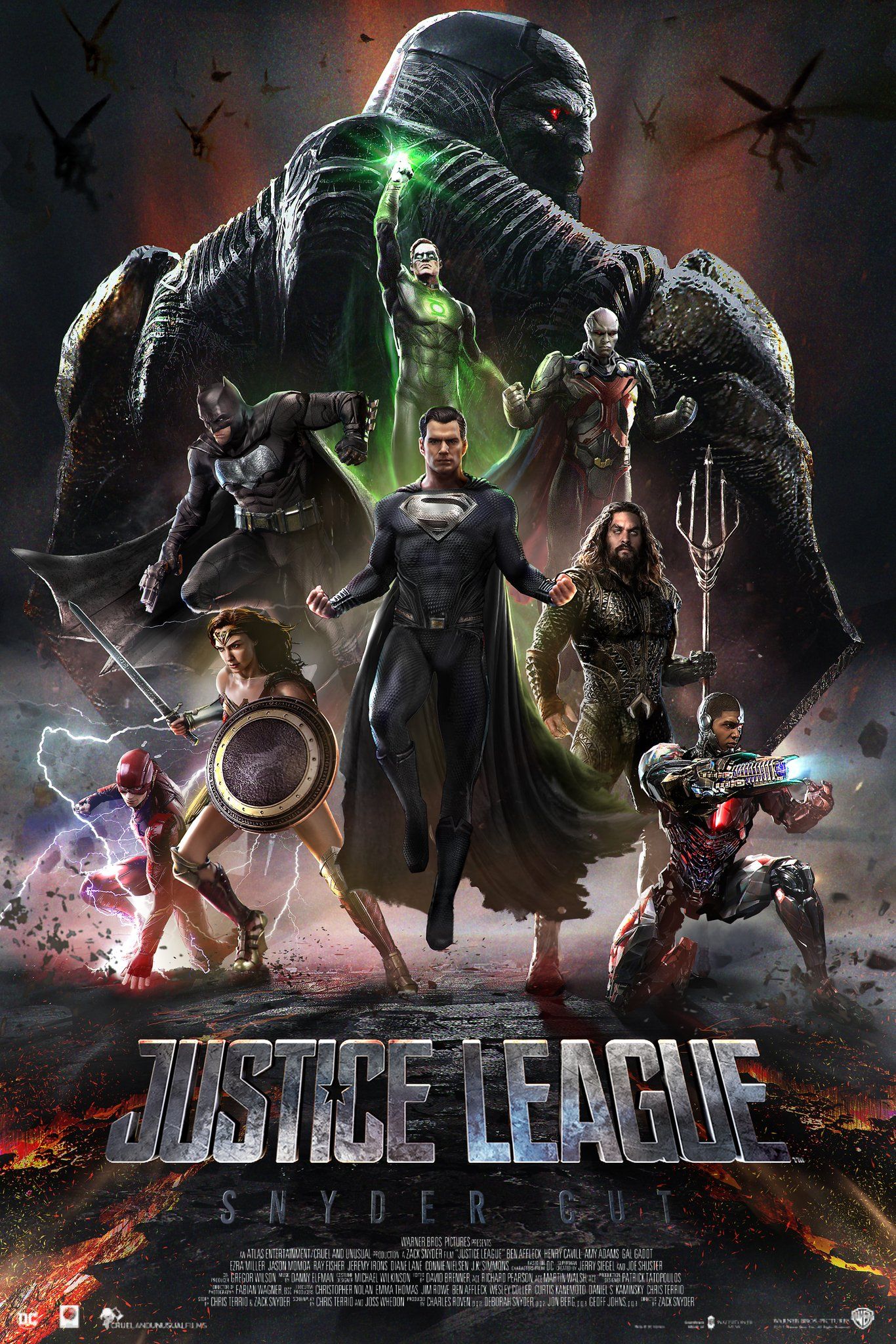 Artwork Zack Snyder's Justice League .reddit.com