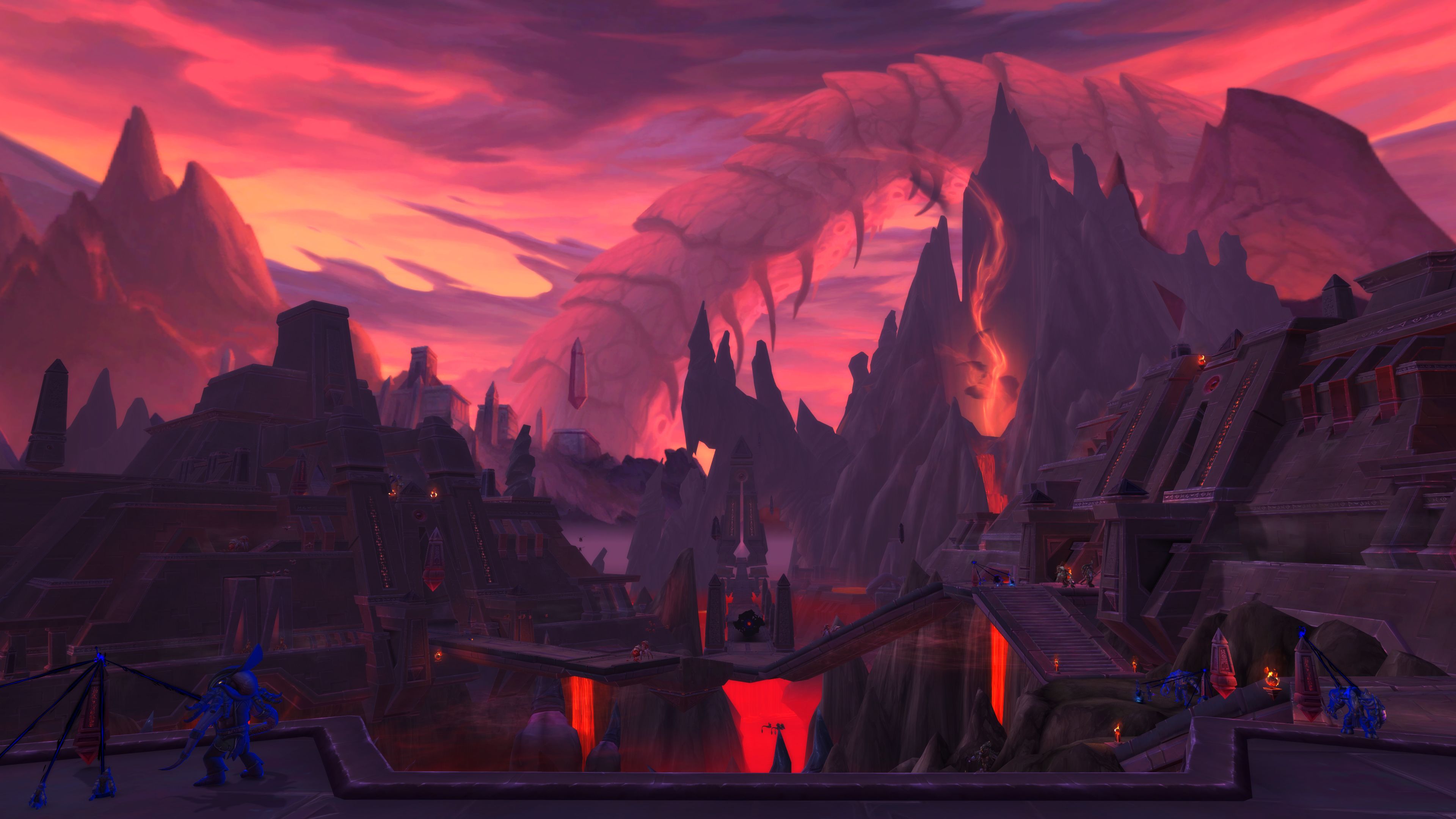 New Battle for Azeroth and Shadowlands 4k Digital Background Available