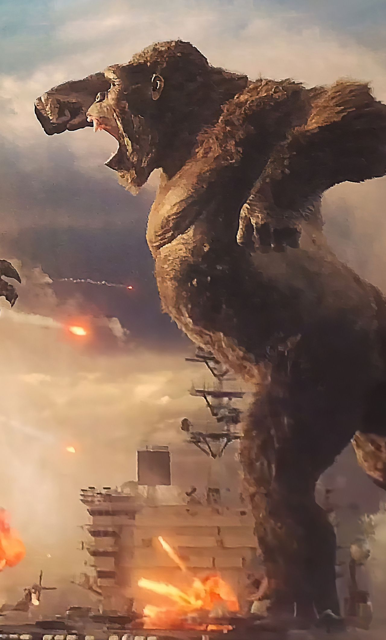 Godzilla Vs King Kong iPhone HD 4k Wallpaper, Image, Background, Photo and Picture