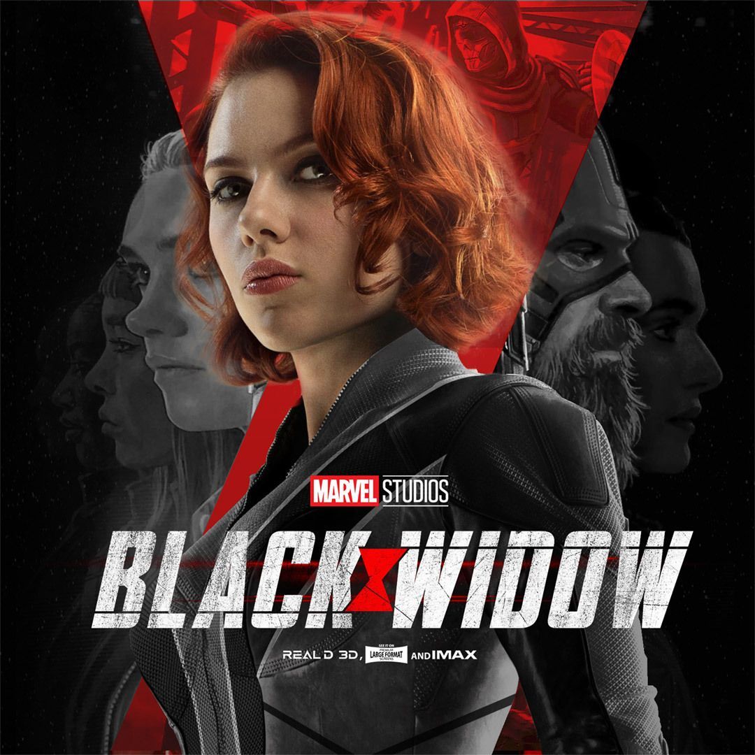 New & Poster For Black Widow Starring Scarlett Johansson