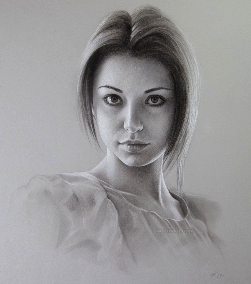 Beautiful and Realistic Portrait Drawings for your inspiration