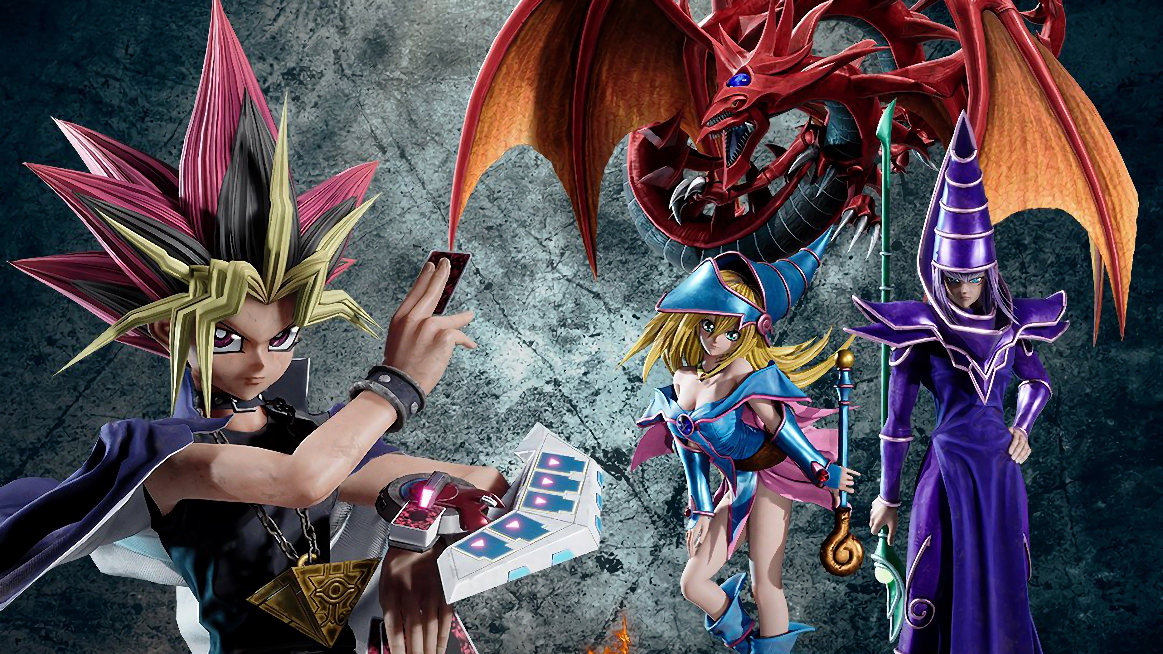 Yugi Jump Force Dark Magician Dark Magician Girl Slifer Yu Gi Oh