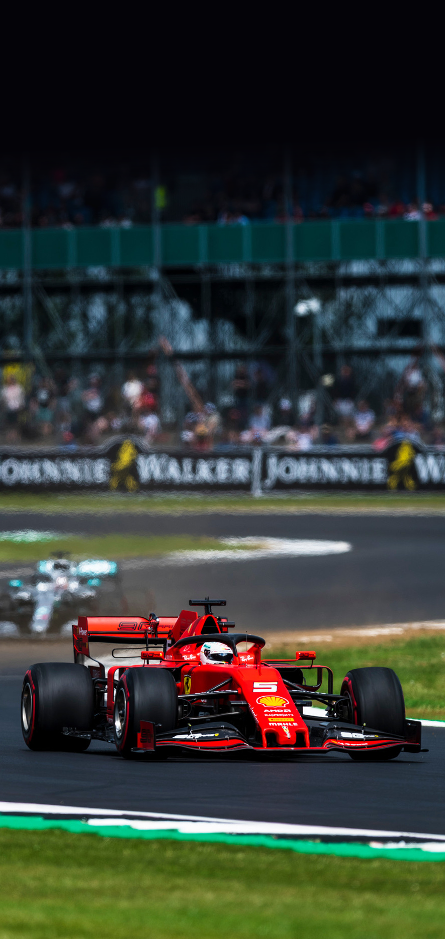 Sebastian Vettel Ferrari [mobile wallpaper]