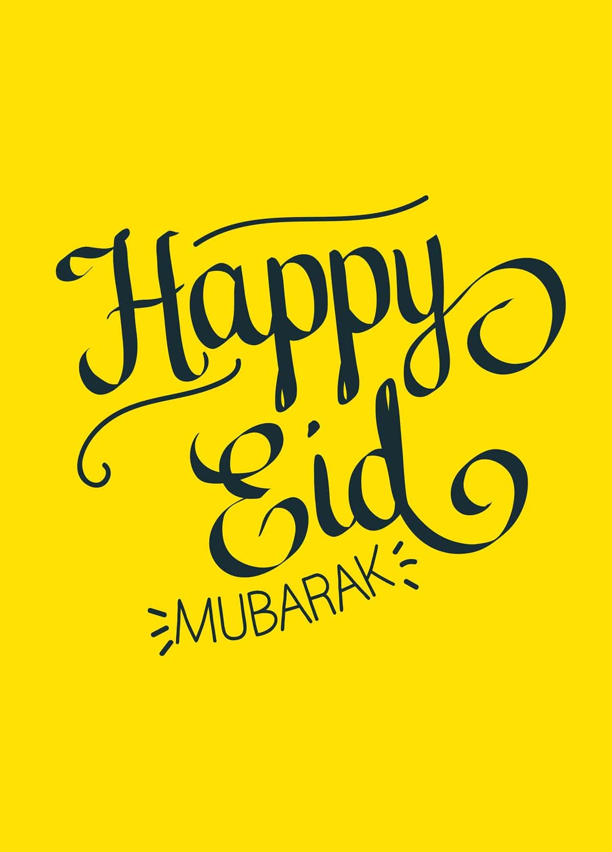 Happy Eid Mubarak Wallpaper Free HD Wallpaper