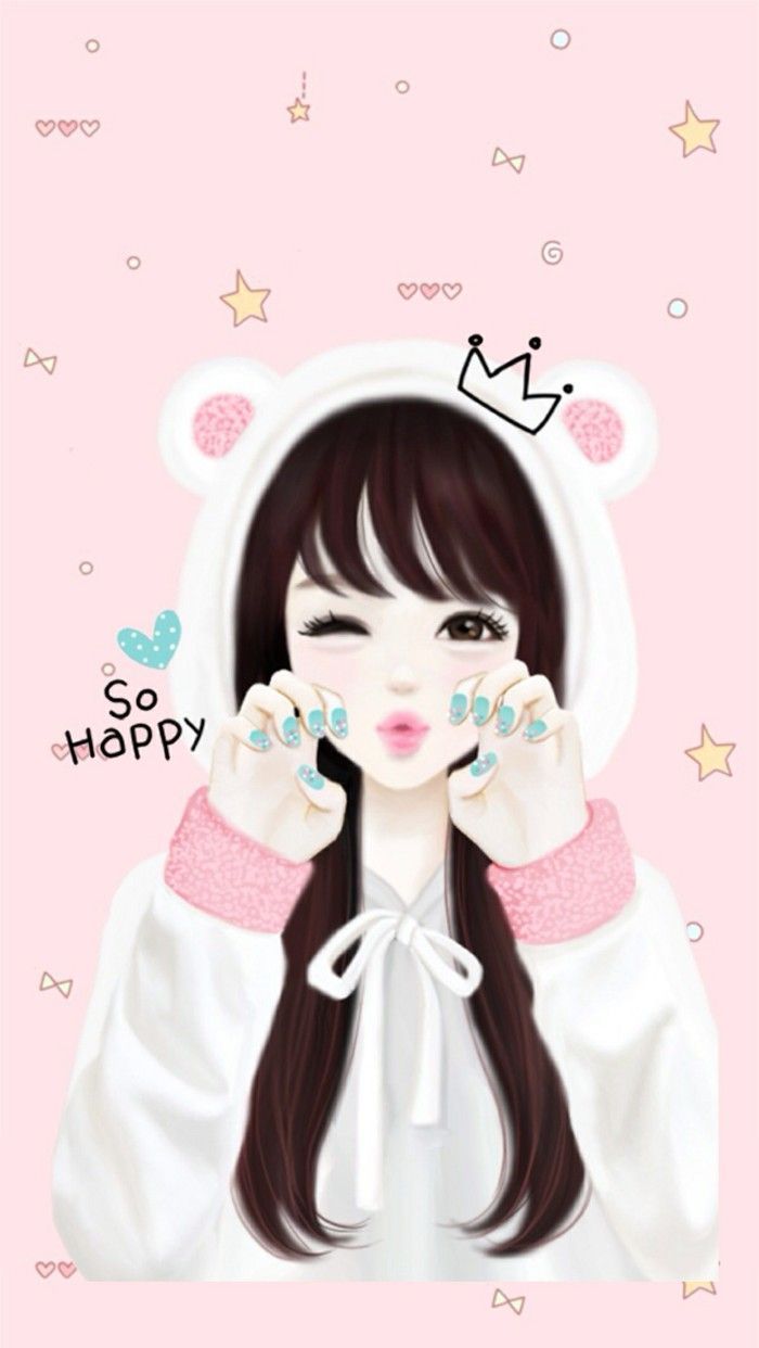 So happy. Korean anime, Anime, Cute wallpaper