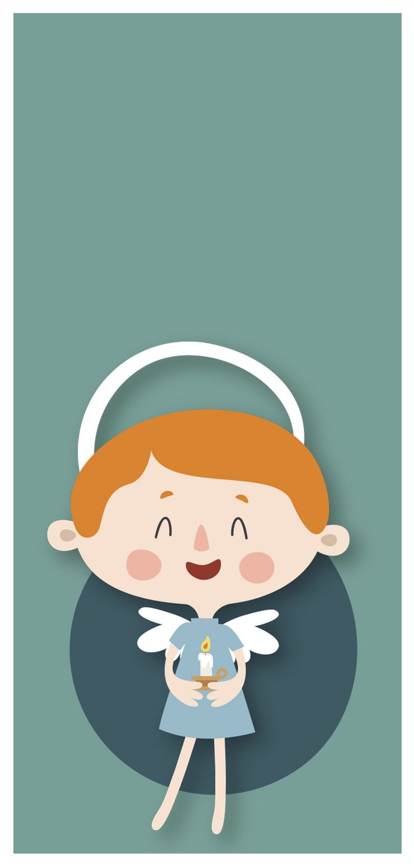 happy girl mobile wallpaper background image free download