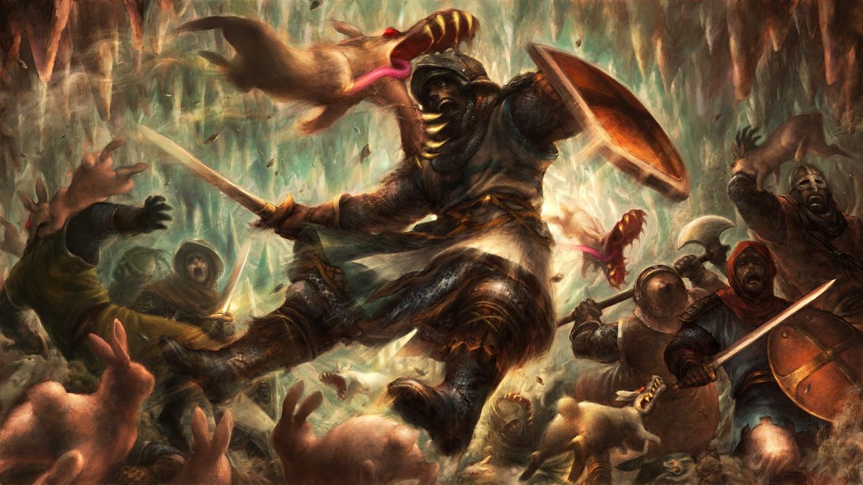 DRAGONS CROWN Anime Action Rpg Fantasy Family Medieval Fighting