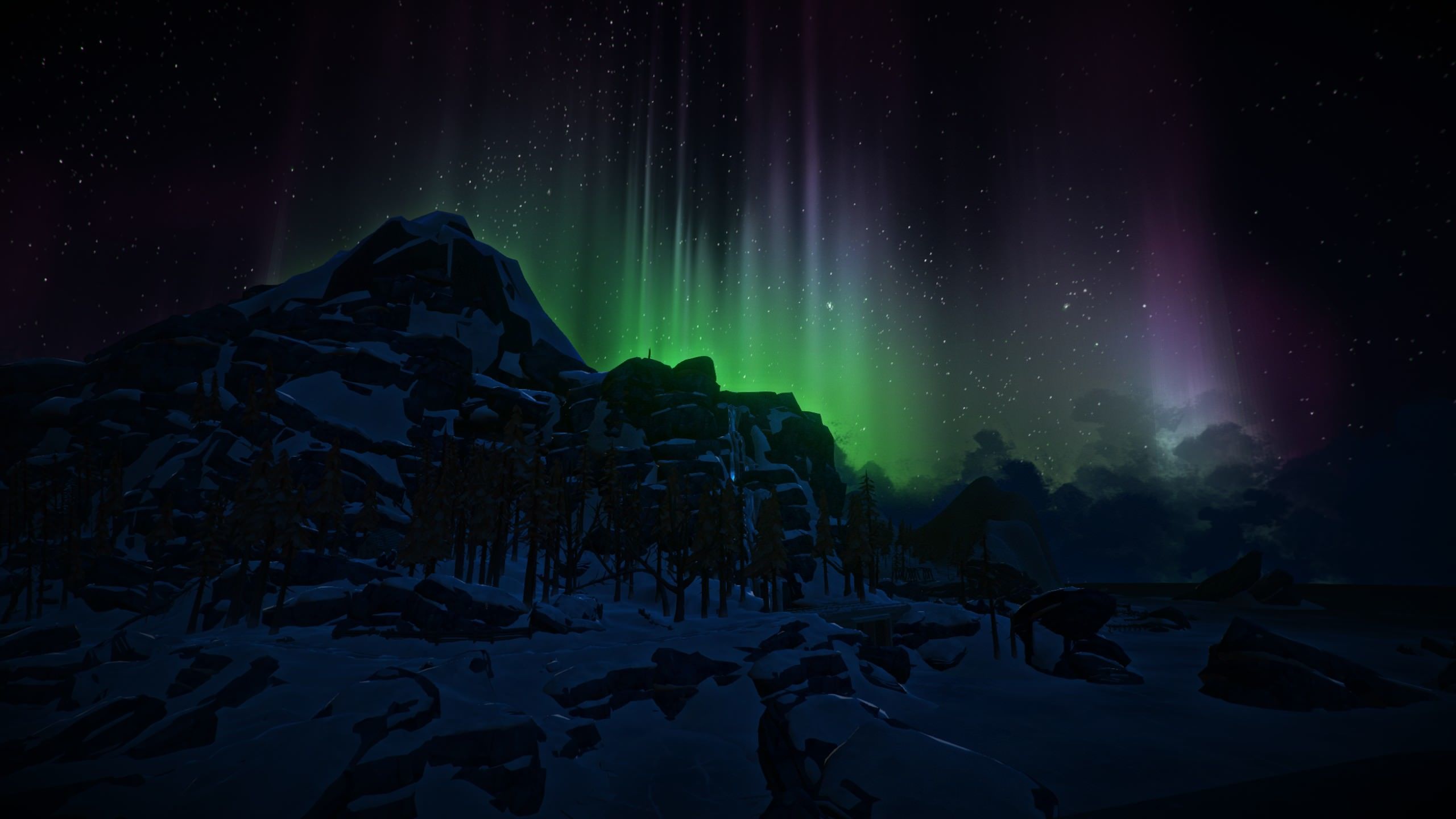 Dark Green Gradient Sky Wallpaper, HD Nature 4K Wallpaper, Image