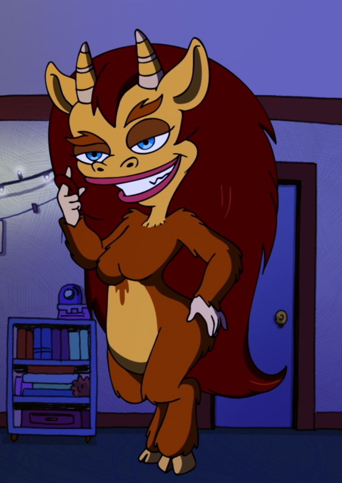 Hormone Monstress, Big Mouth. Big mouth, Monster drawing, Monster