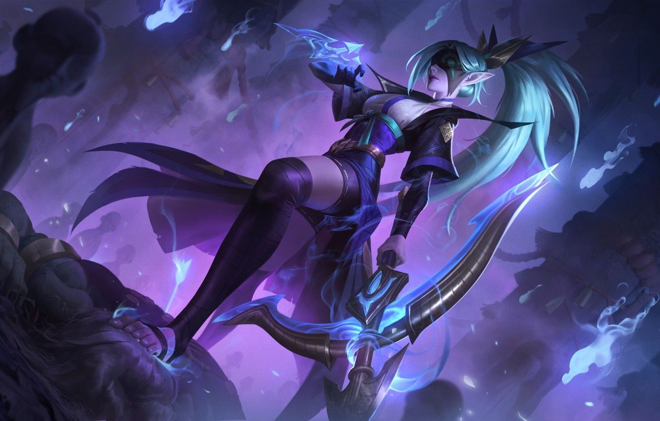 Wallpaper League of Legends, Wayne, The spirit flowering, Spirit