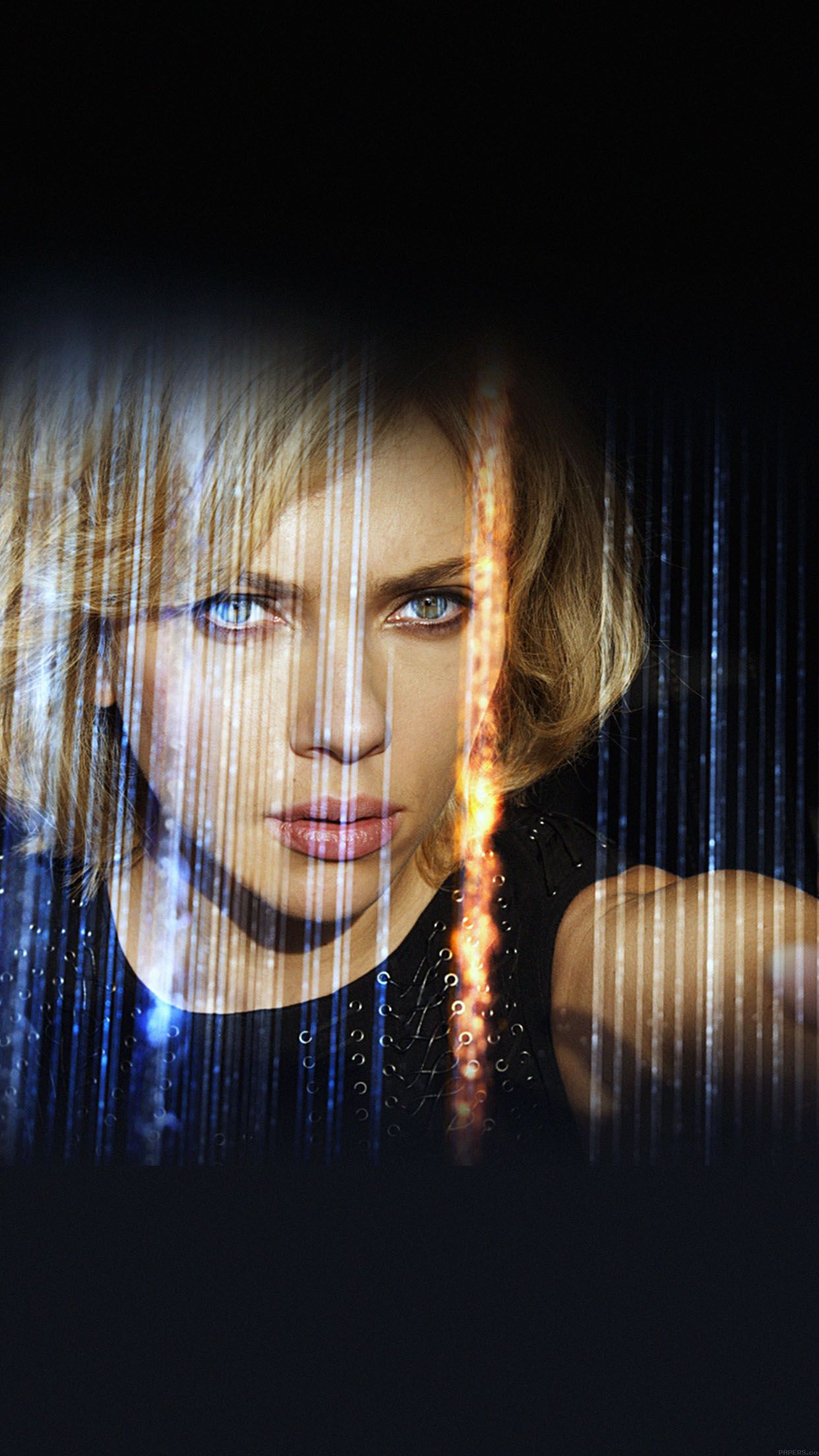 Wallpaper Lucy Film Scarlett Johansson Face