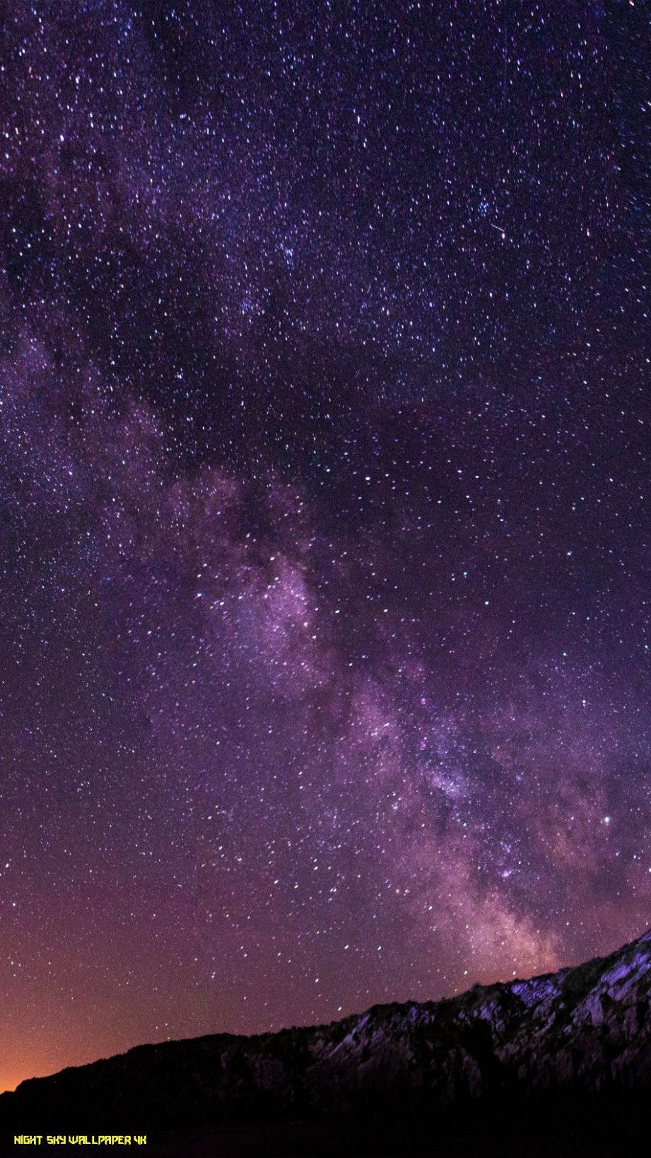 Milky Way Starry Sky Night 10K Ultra HD Mobile Wallpaper